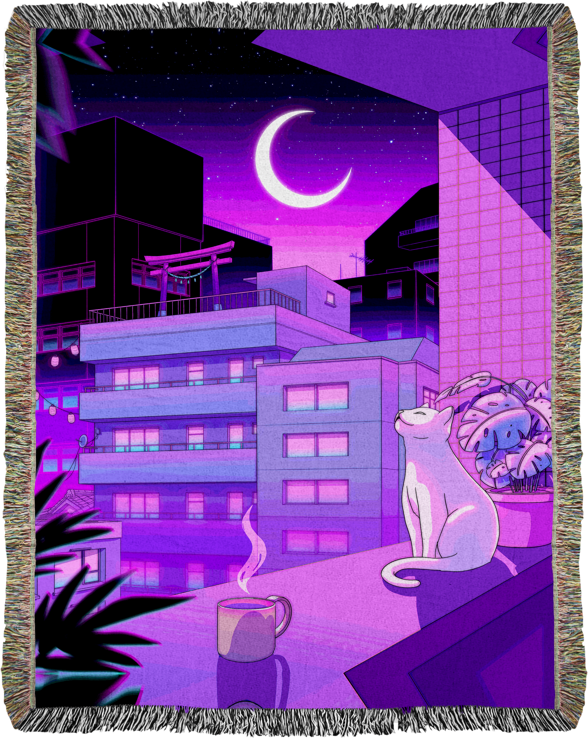 City Nights Woven Blanket