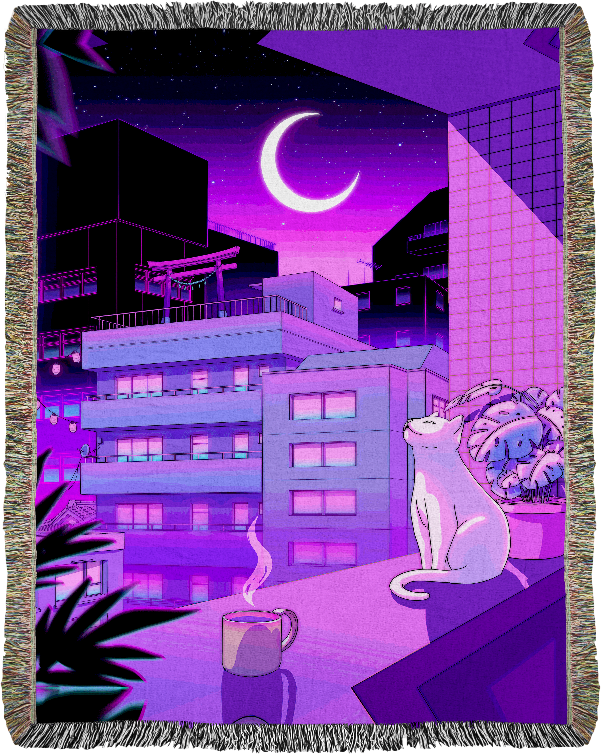 City Nights Woven Blanket