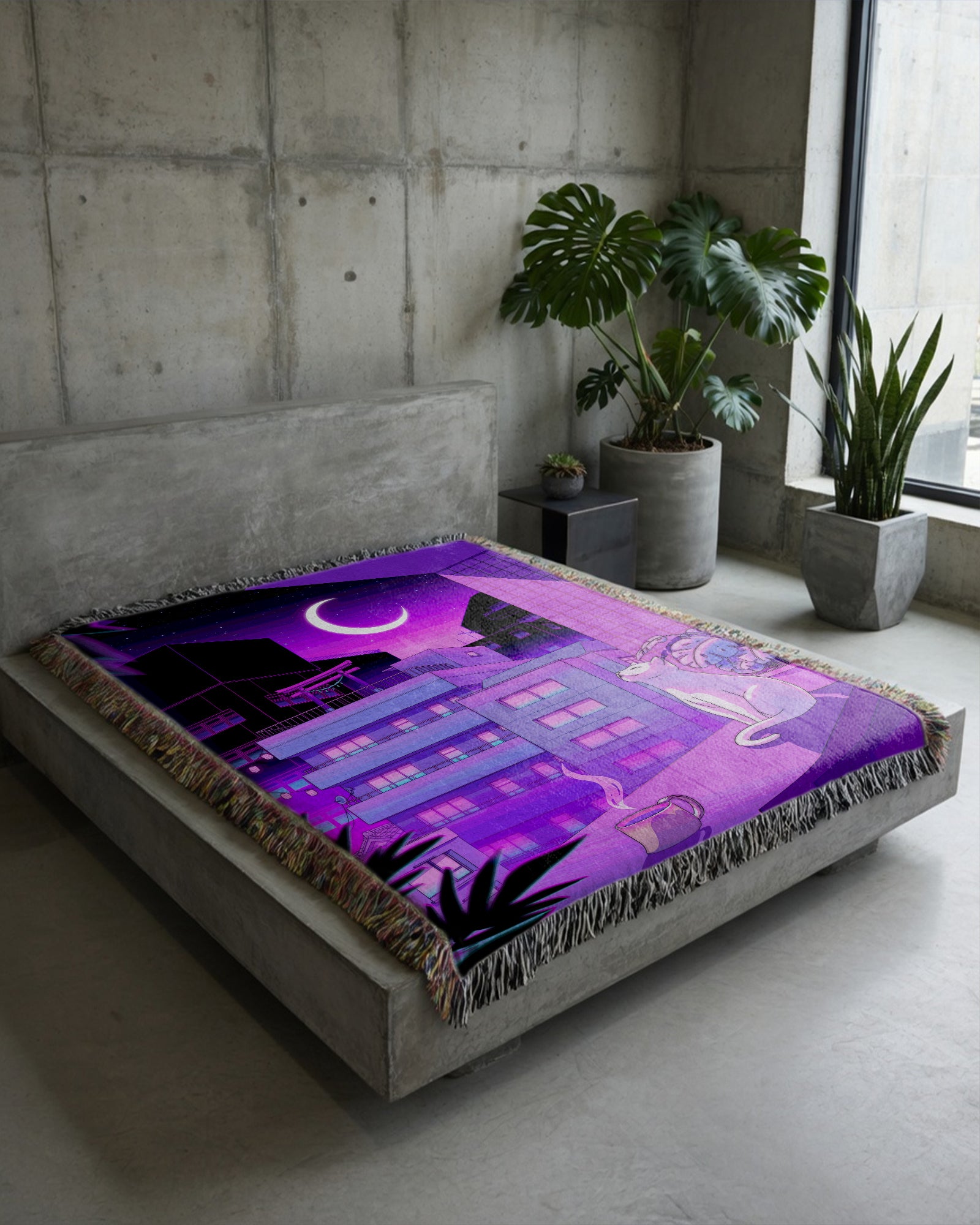 City Nights Woven Blanket