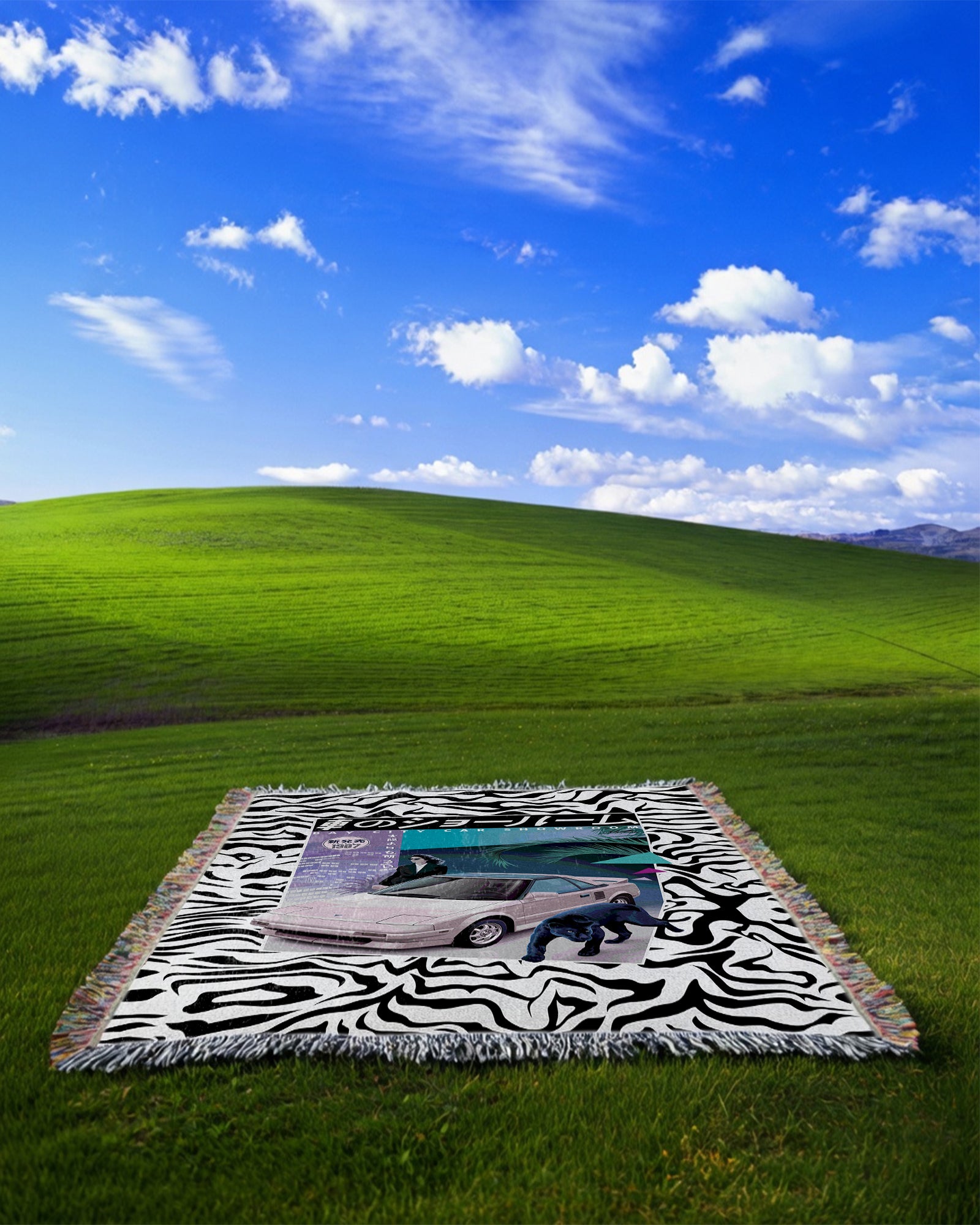 Close The Deal Woven Blanket