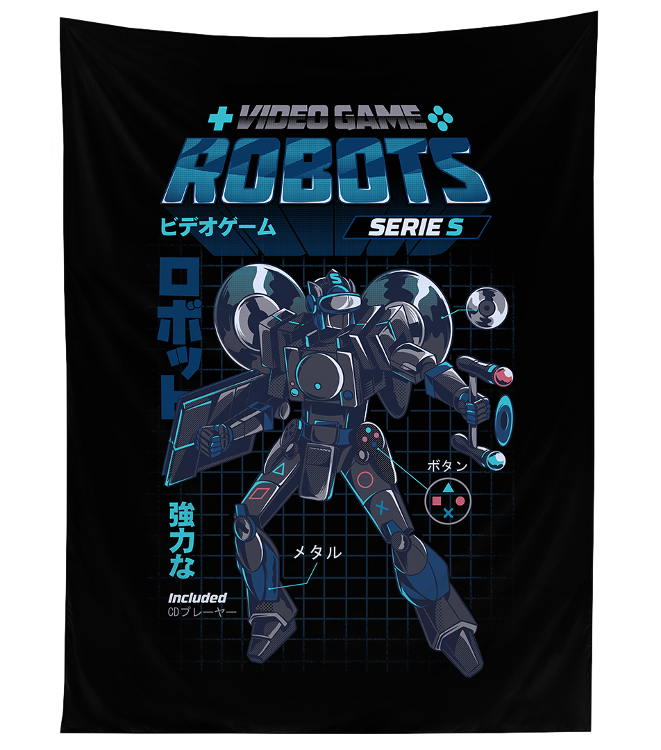 Console Bots Tapestry