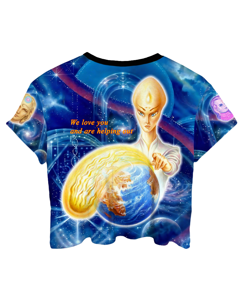 We Love You Crop Top