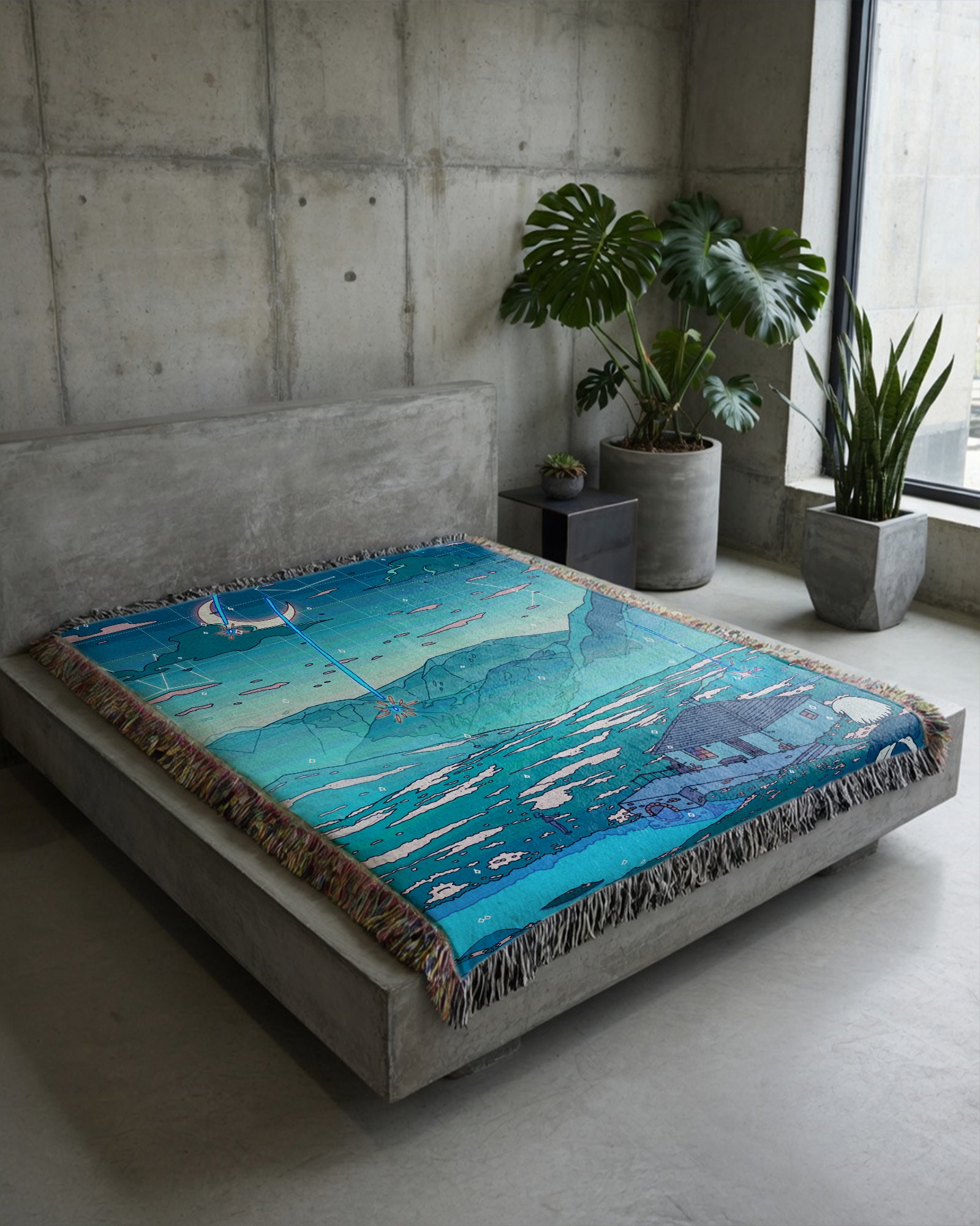 Crystal Shower Woven Blanket