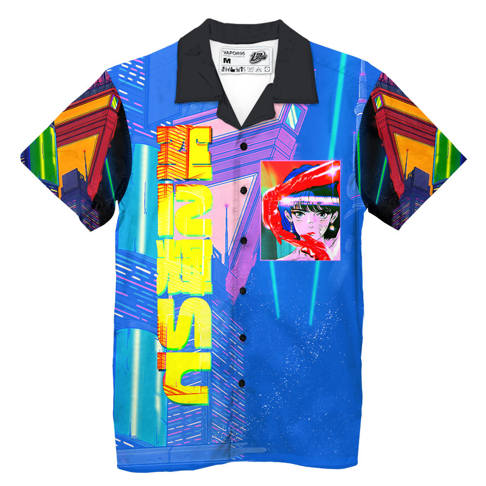 Cyber Ningyo Hawaiian Shirt