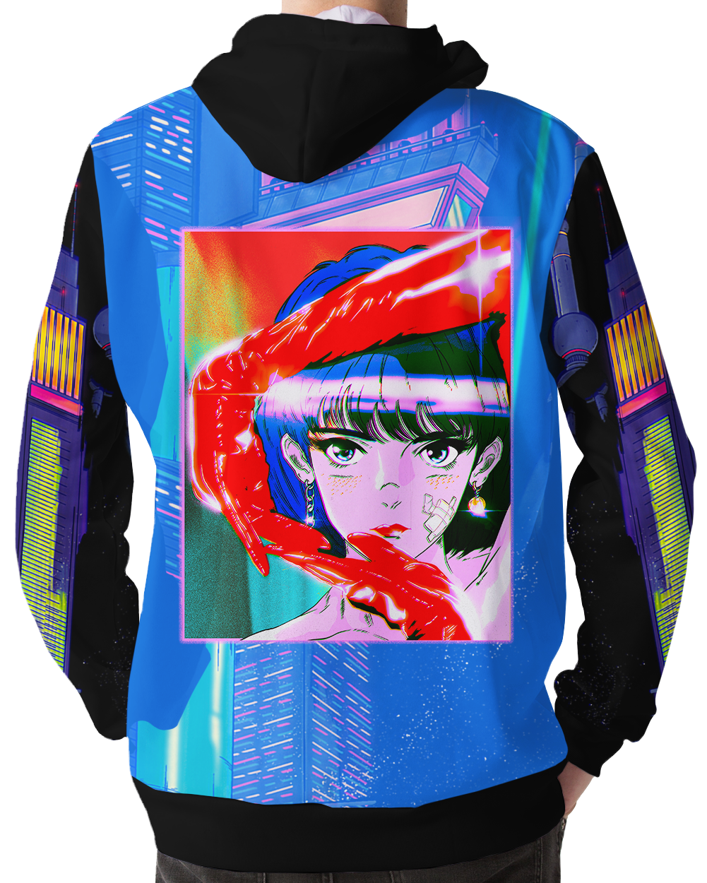 Cyber Ningyo Hoodie