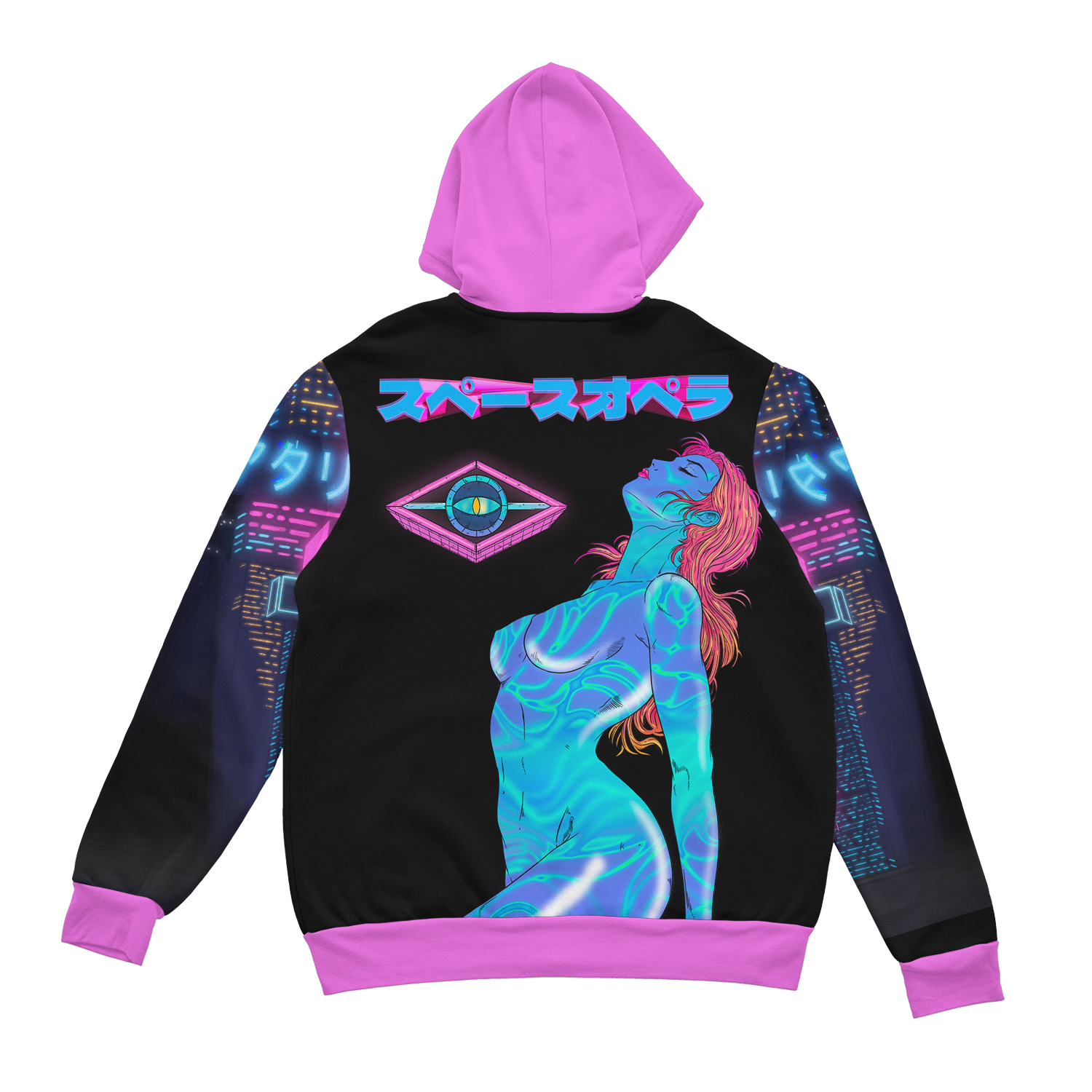 Cybernetic Lust Zip Up Hoodie