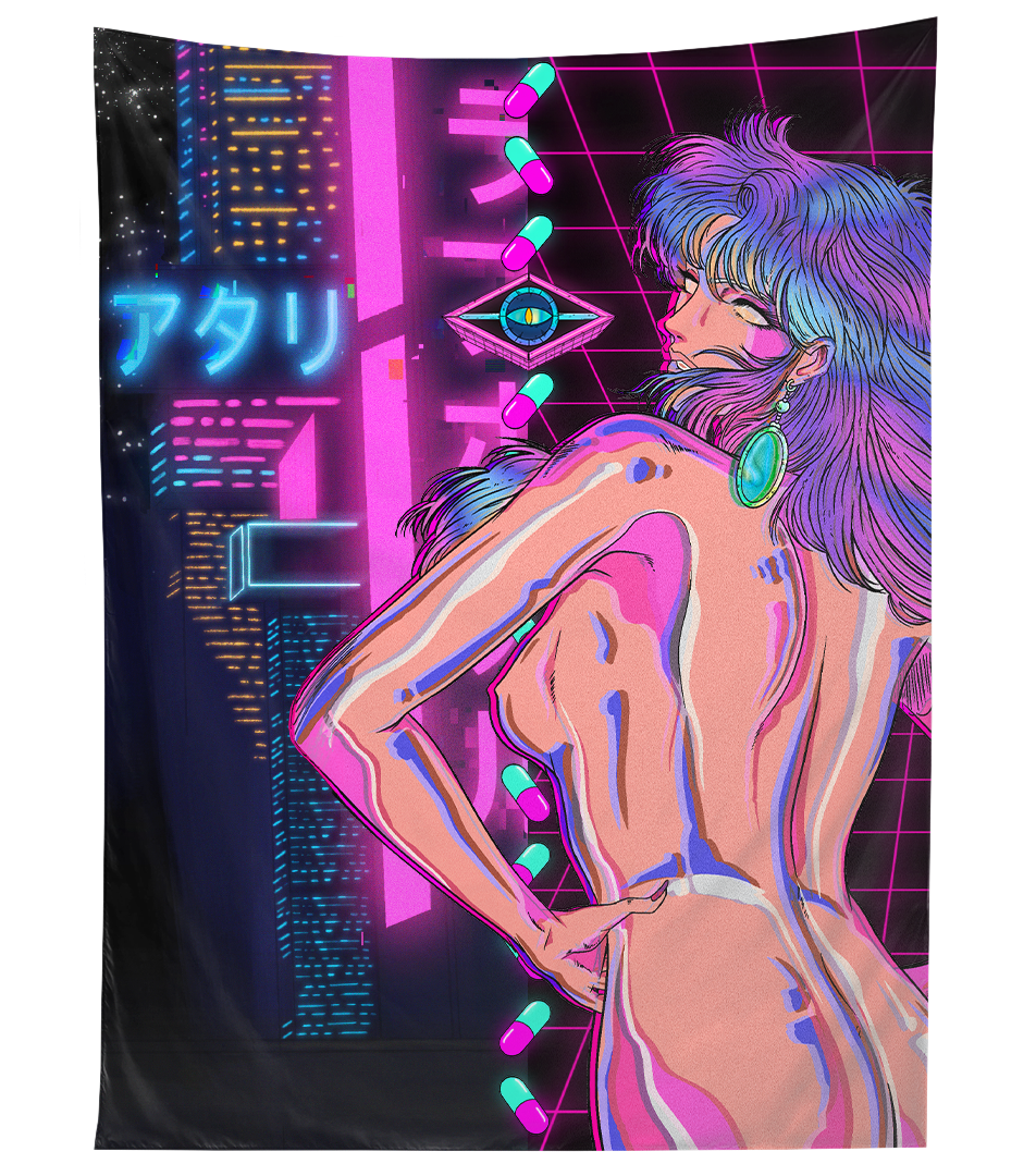 Cybernetic Lust Tapestry