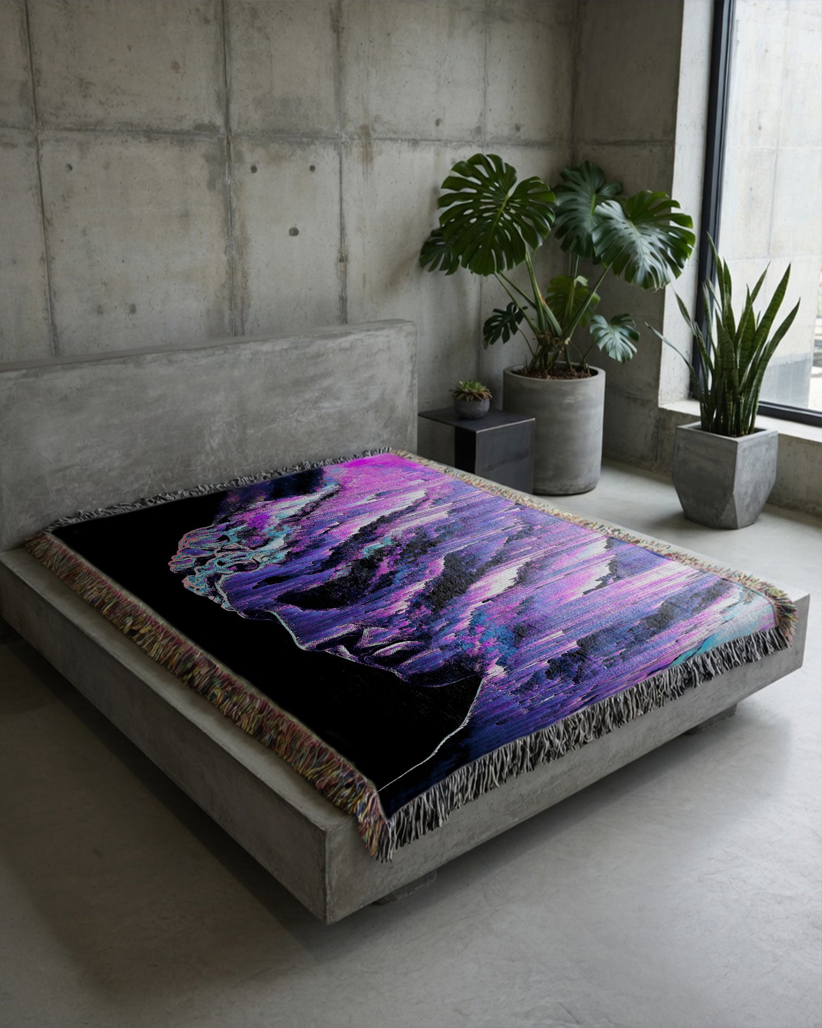Dark Age Woven Blanket
