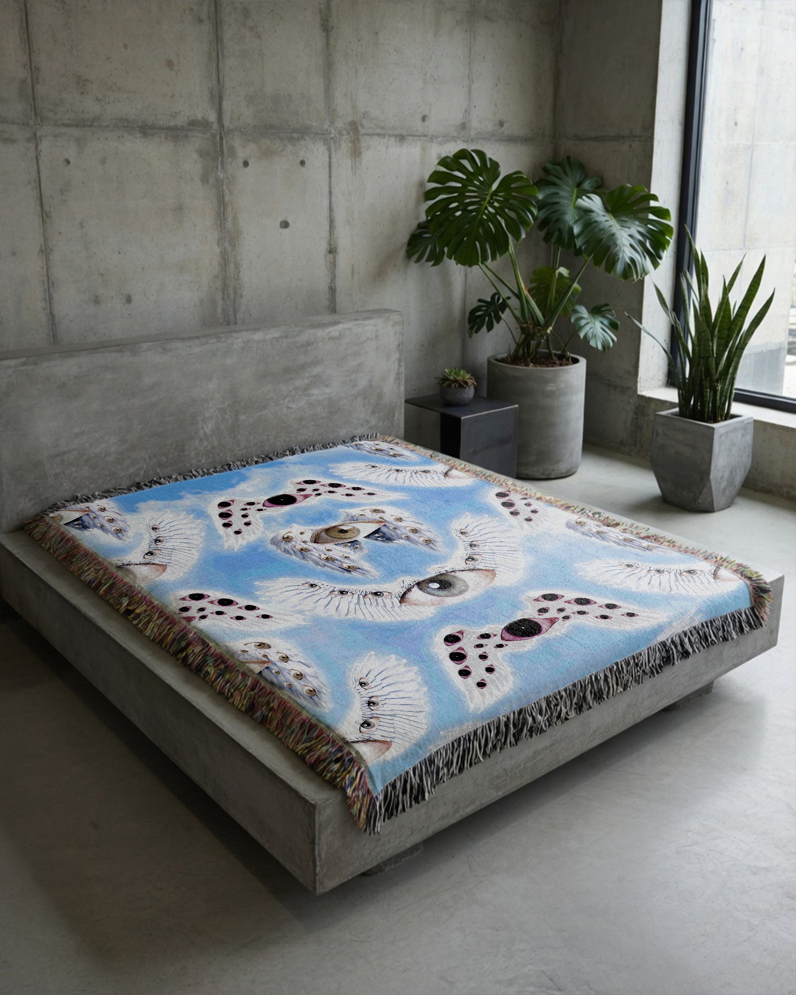 Delivered Woven Blanket
