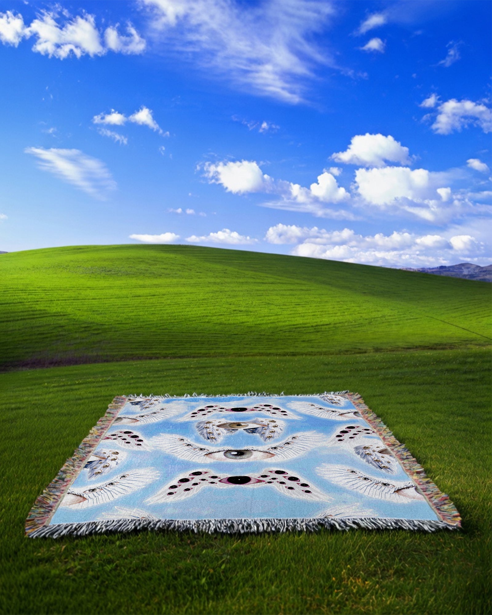 Delivered Woven Blanket