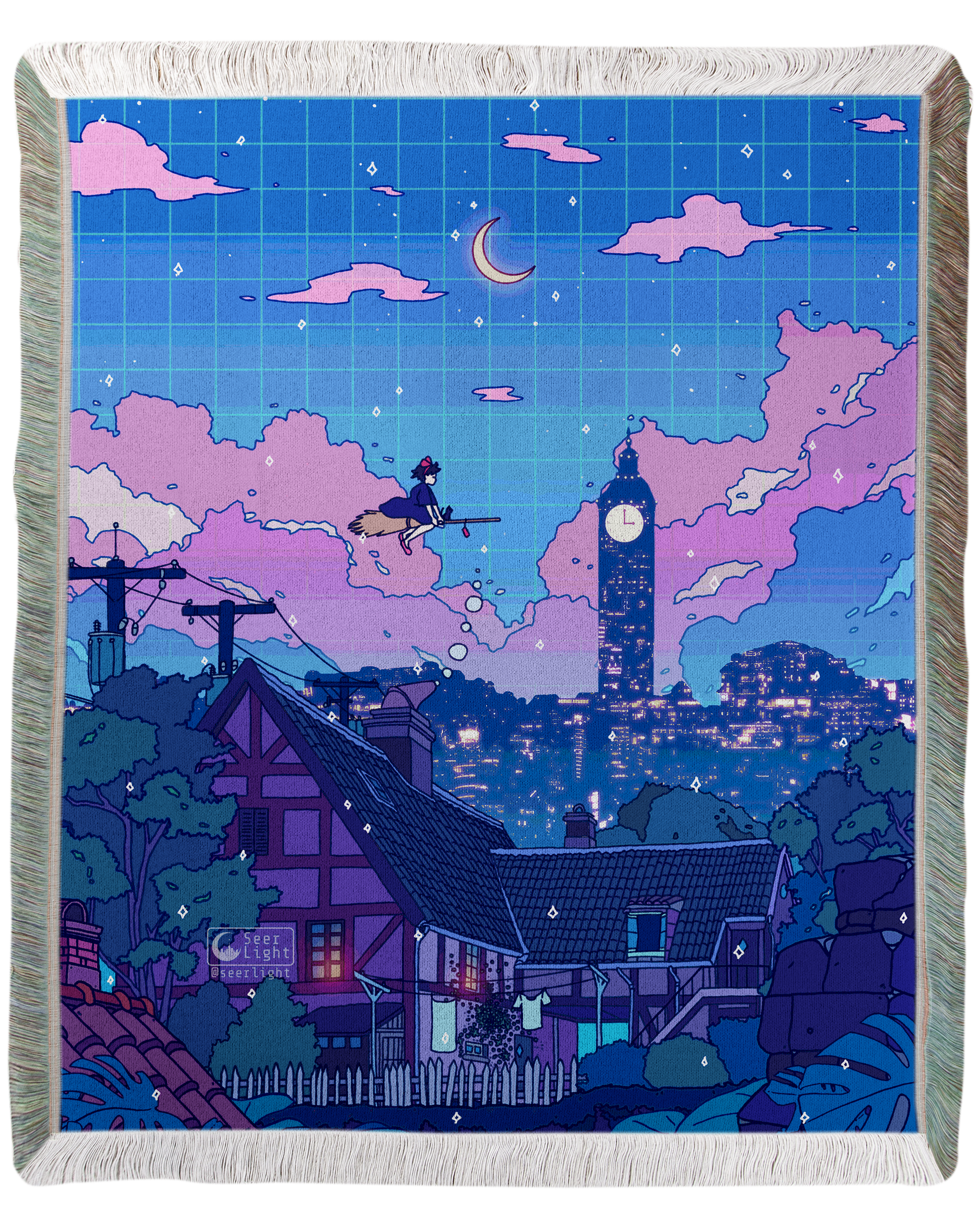 Delivery Service Woven Blanket
