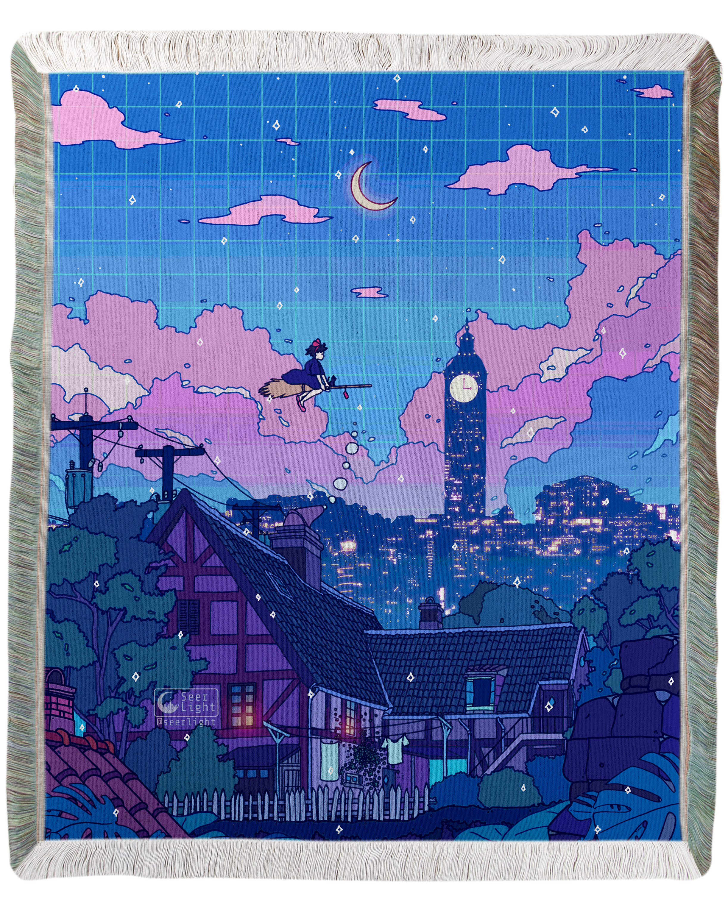 Delivery Service Woven Blanket