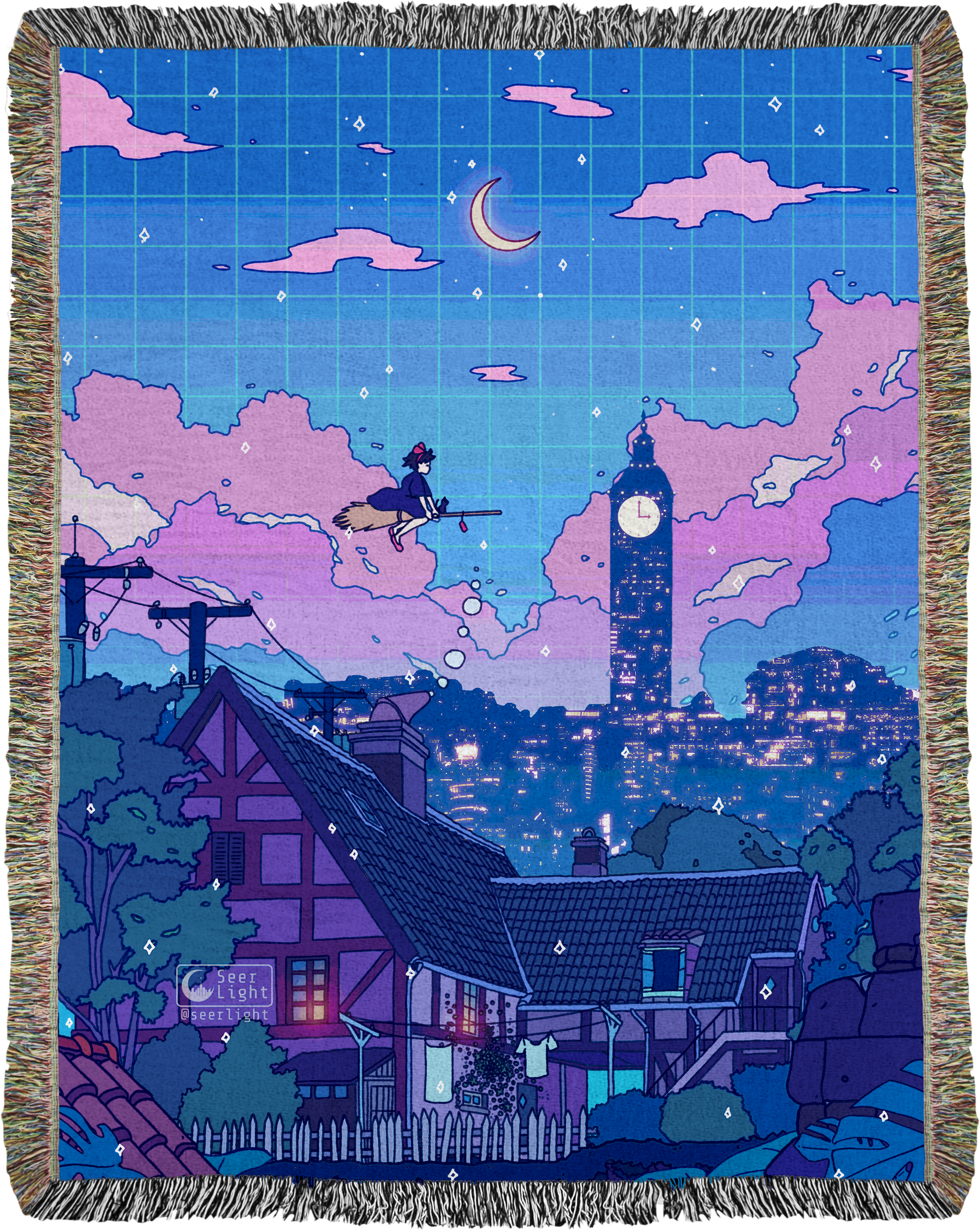 Delivery Service Woven Blanket