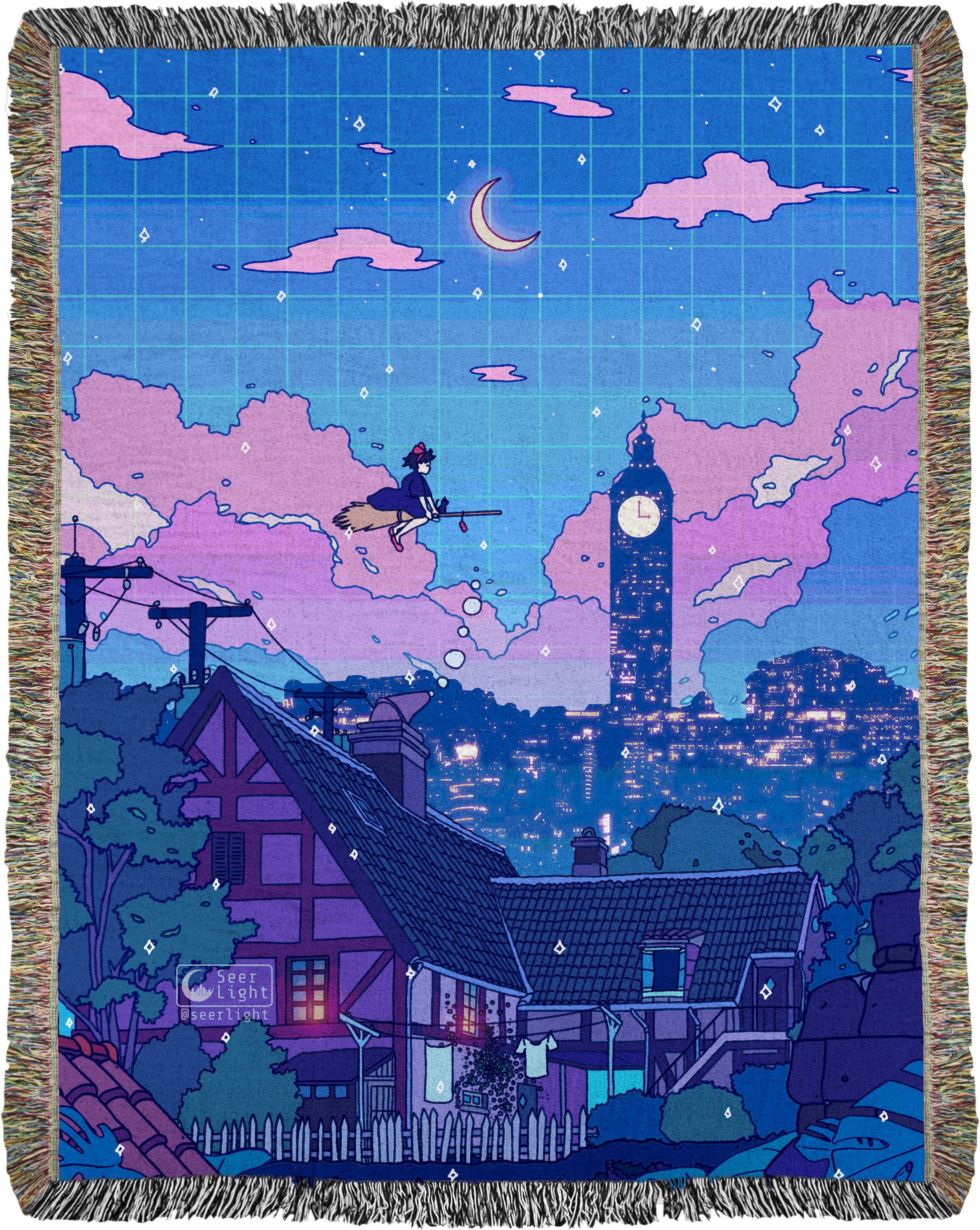 Delivery Service Woven Blanket