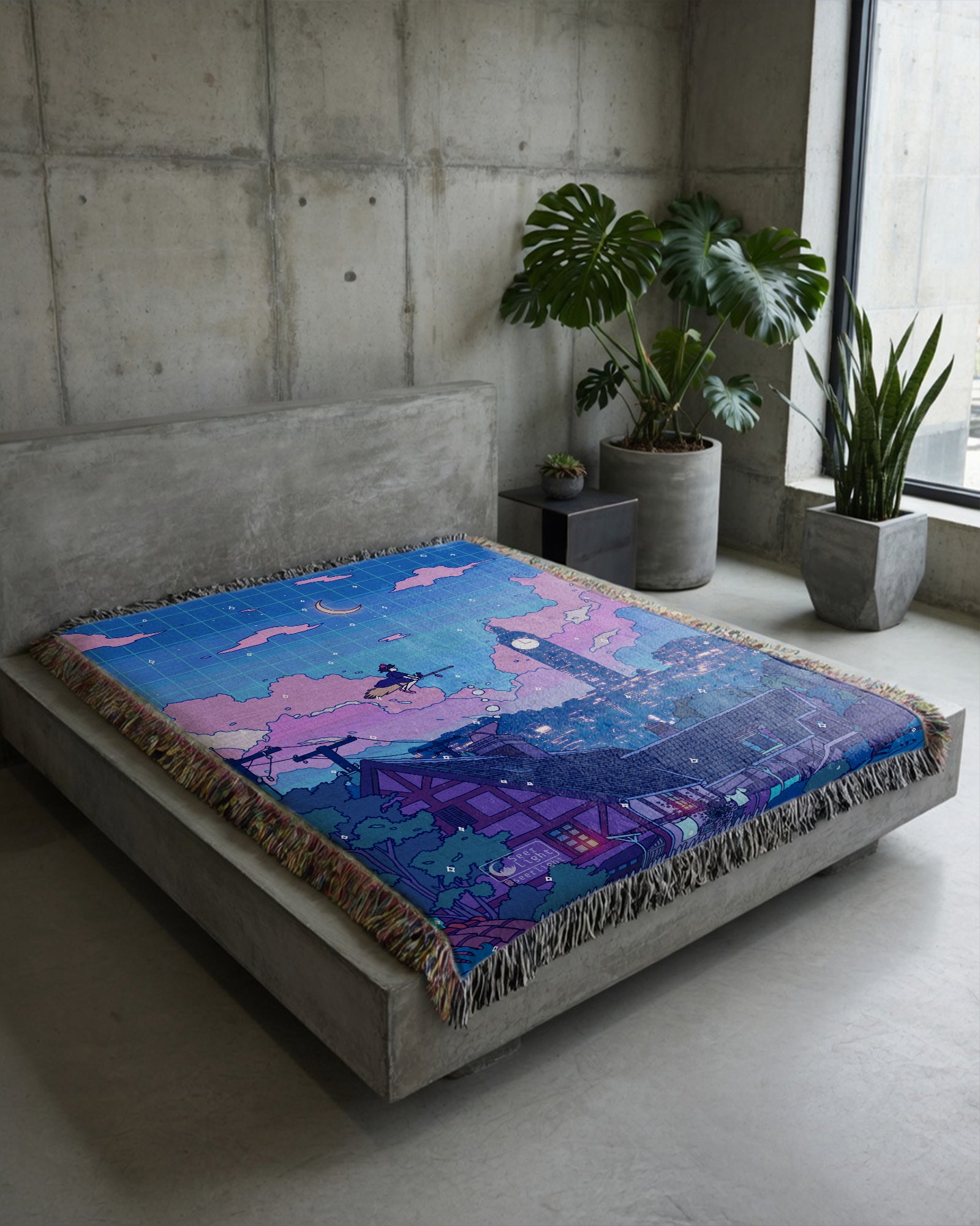 Delivery Service Woven Blanket