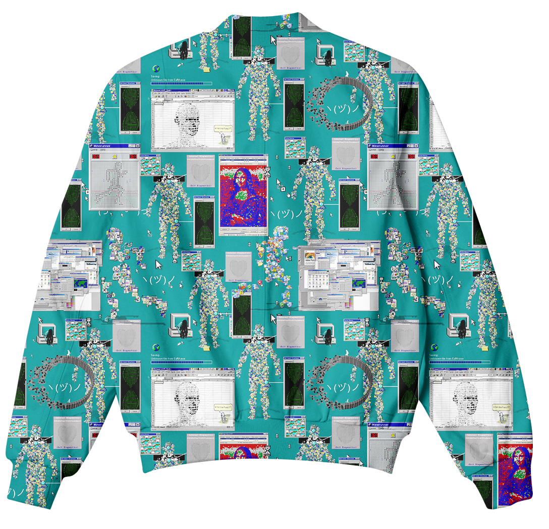 Diagnostic Manual Bomber Jacket