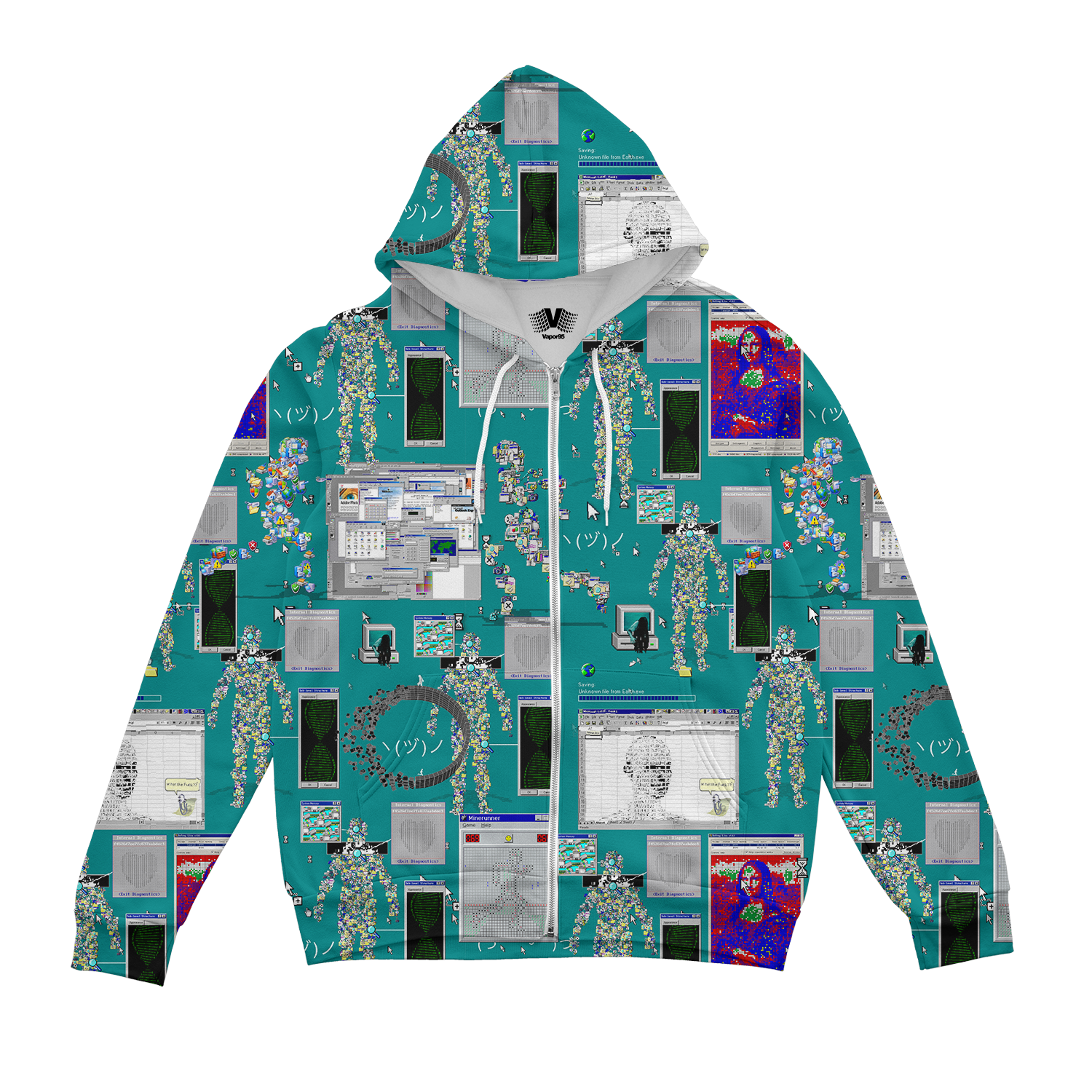 Diagnostics Manual Zip Up Hoodie