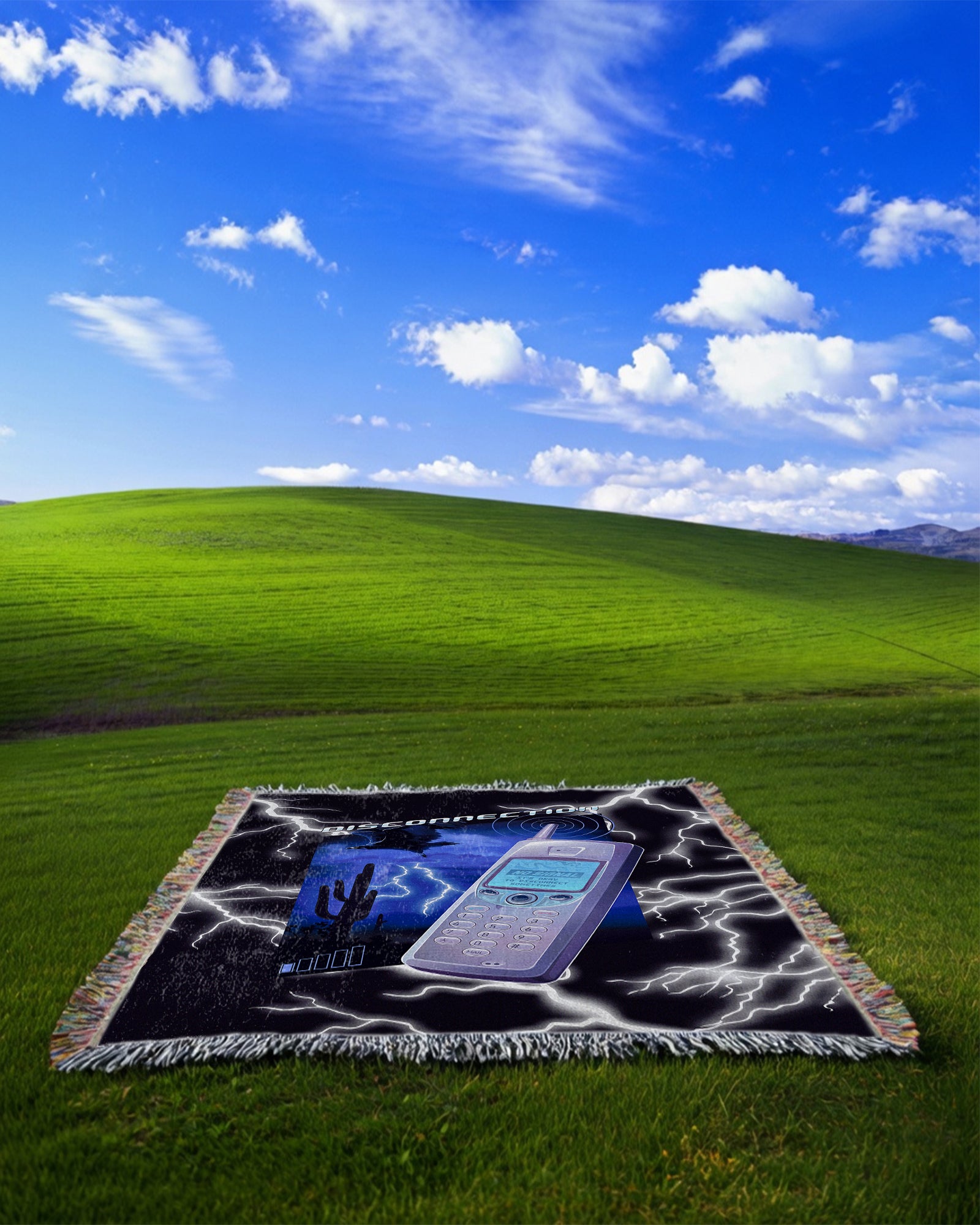 Disconnection Woven Blanket