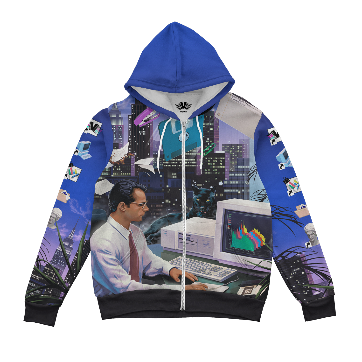 Doing Business Zip Up Hoodie