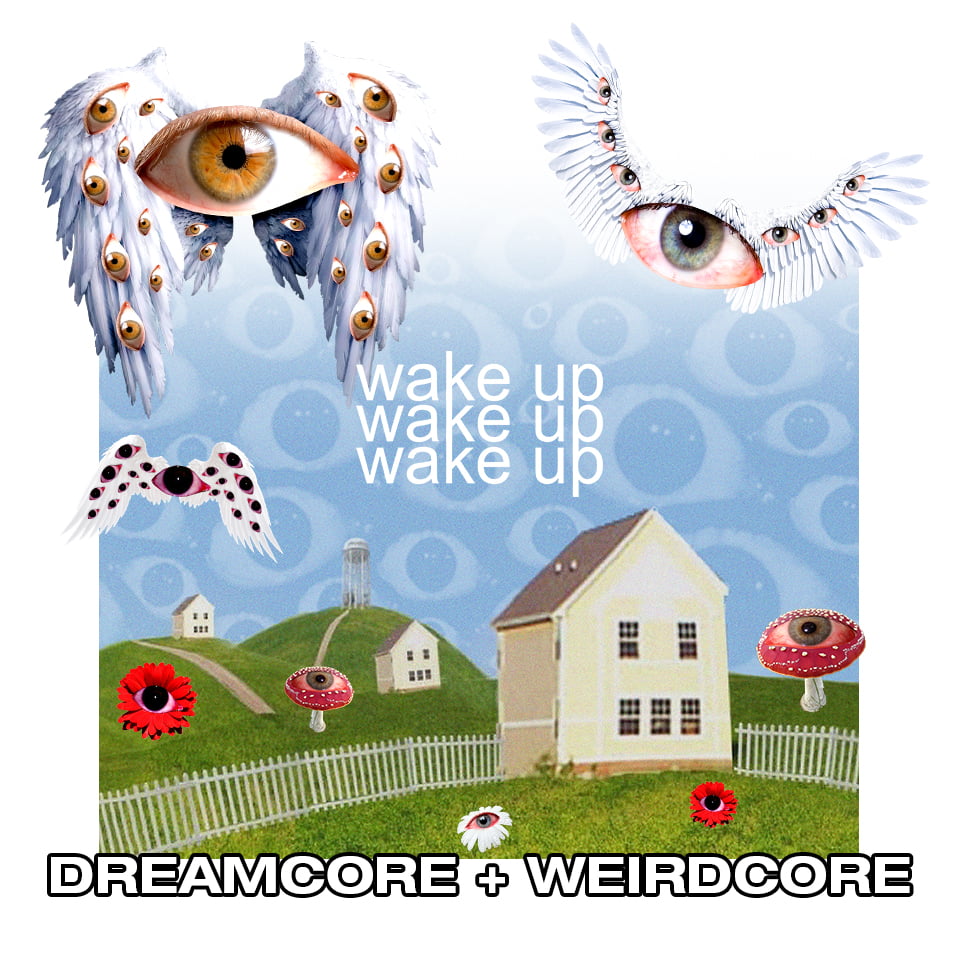 EYE Weirdcore Dreamcore Traumacore | Art Board Print