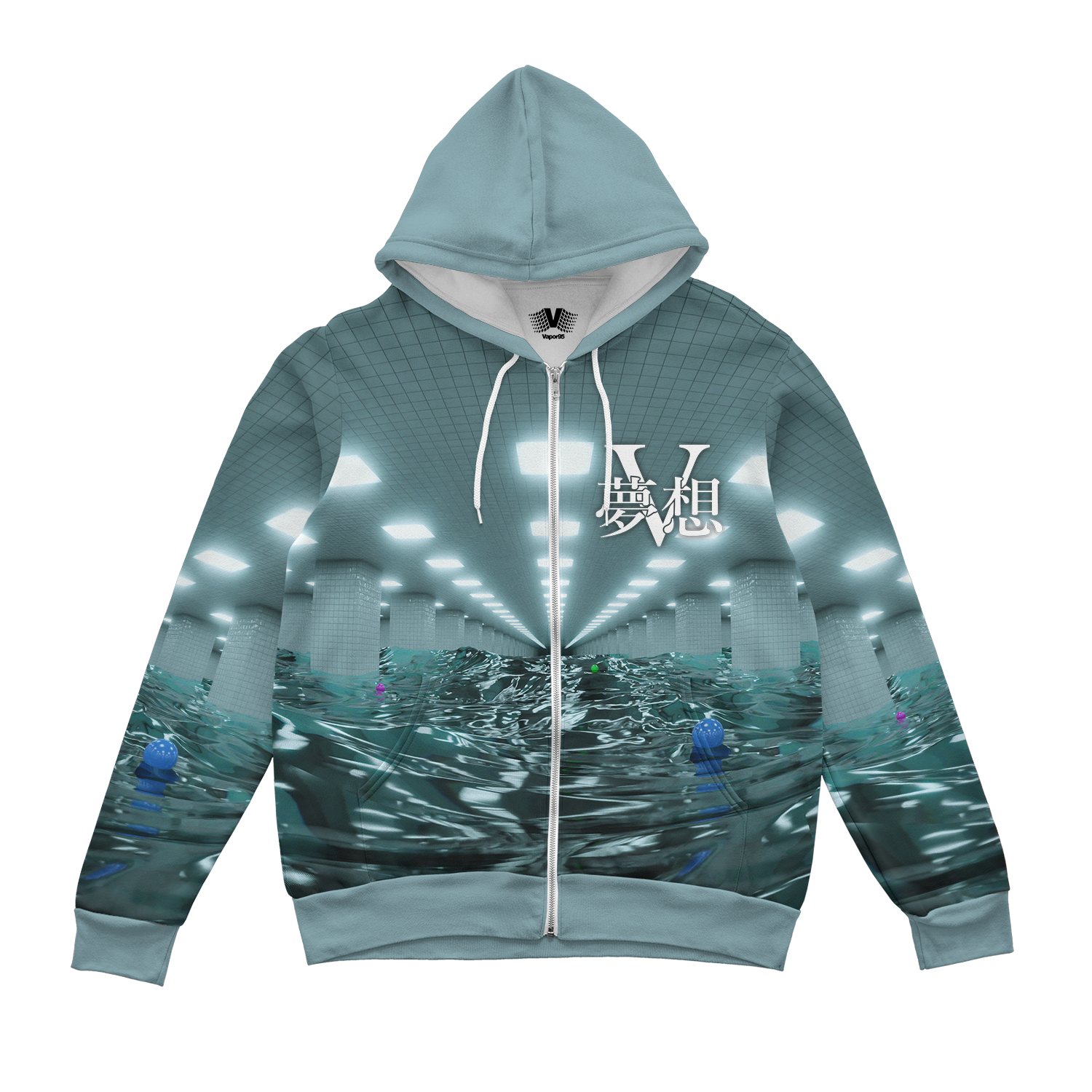Abyssal Zone Zip Up Hoodie
