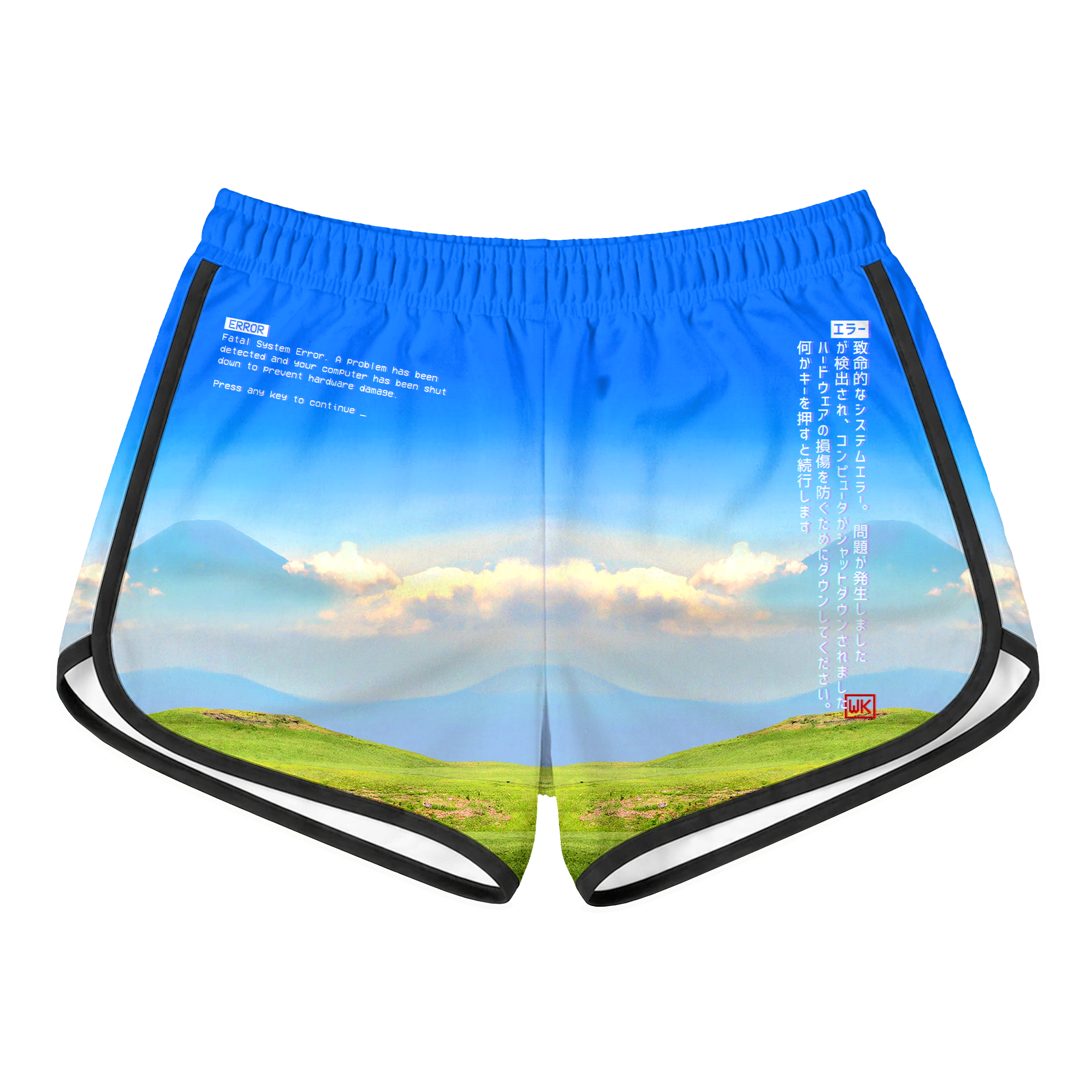 Fatal Error Retro Shorts