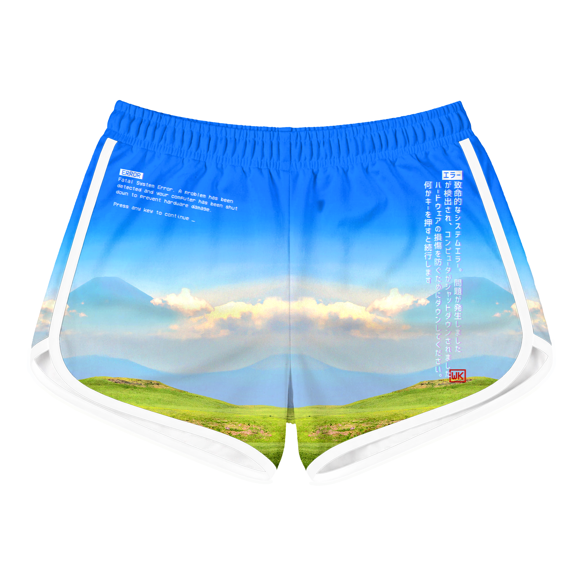 Fatal Error Retro Shorts