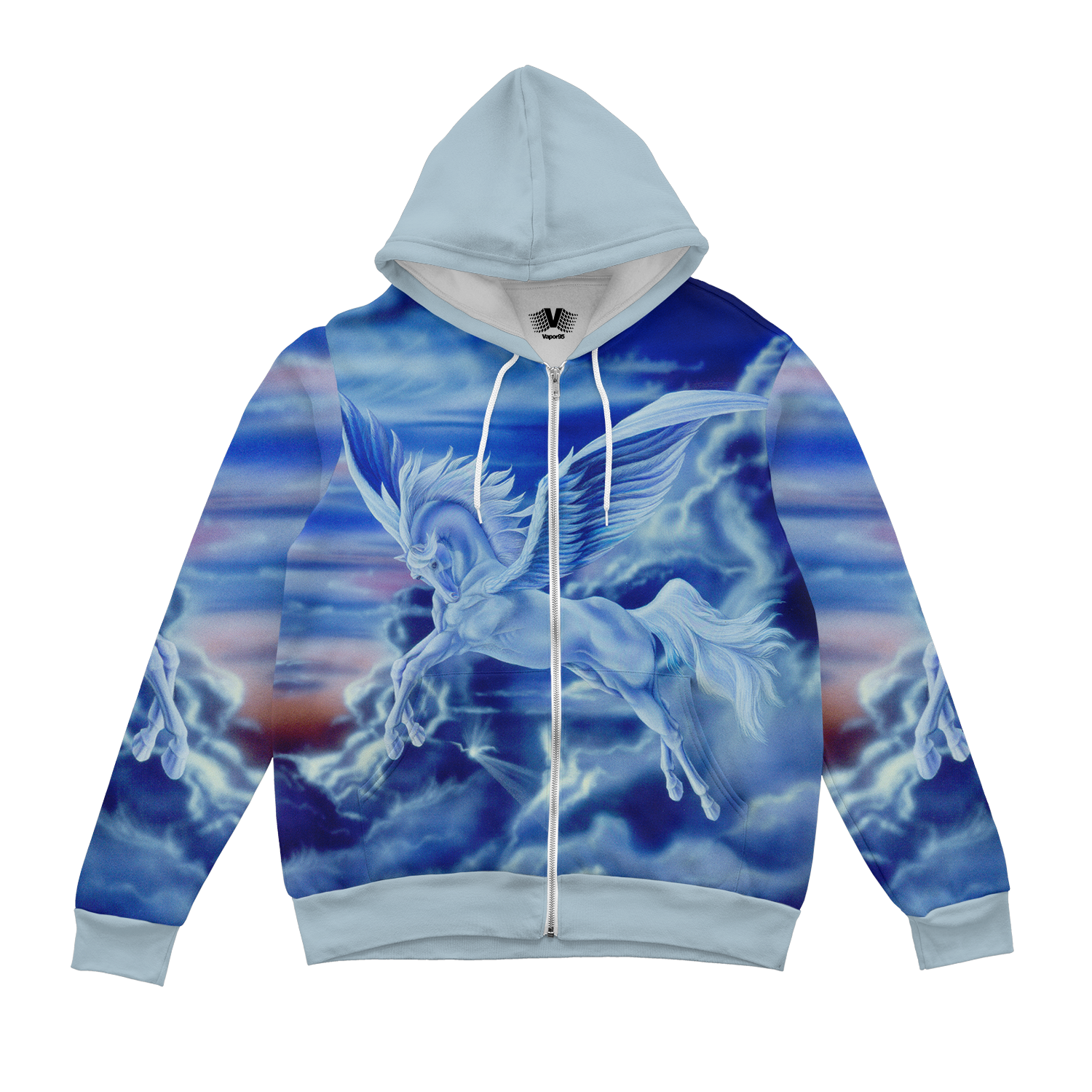 Flying Free Zip Up Hoodie