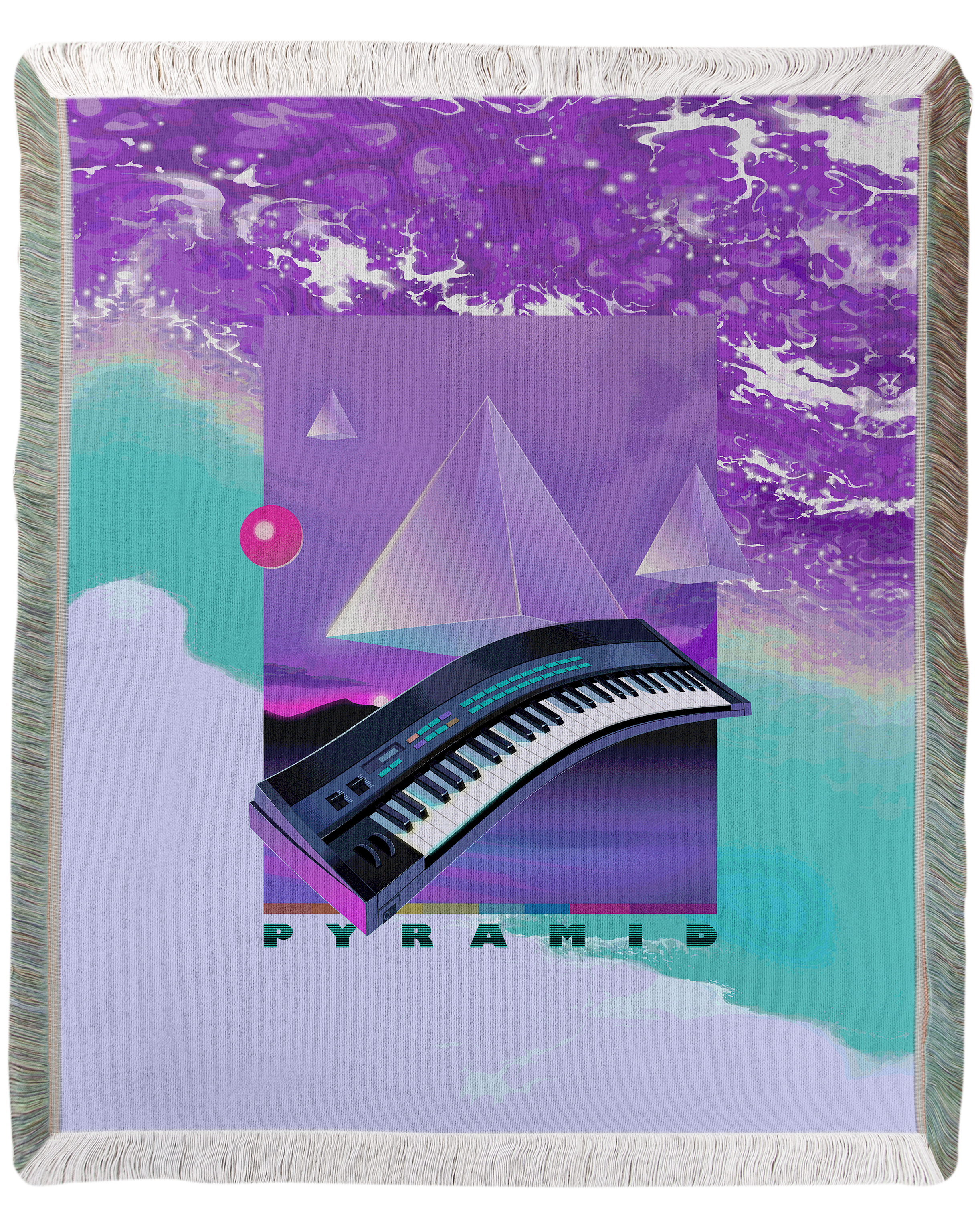 Frequency Modulation Woven Blanket
