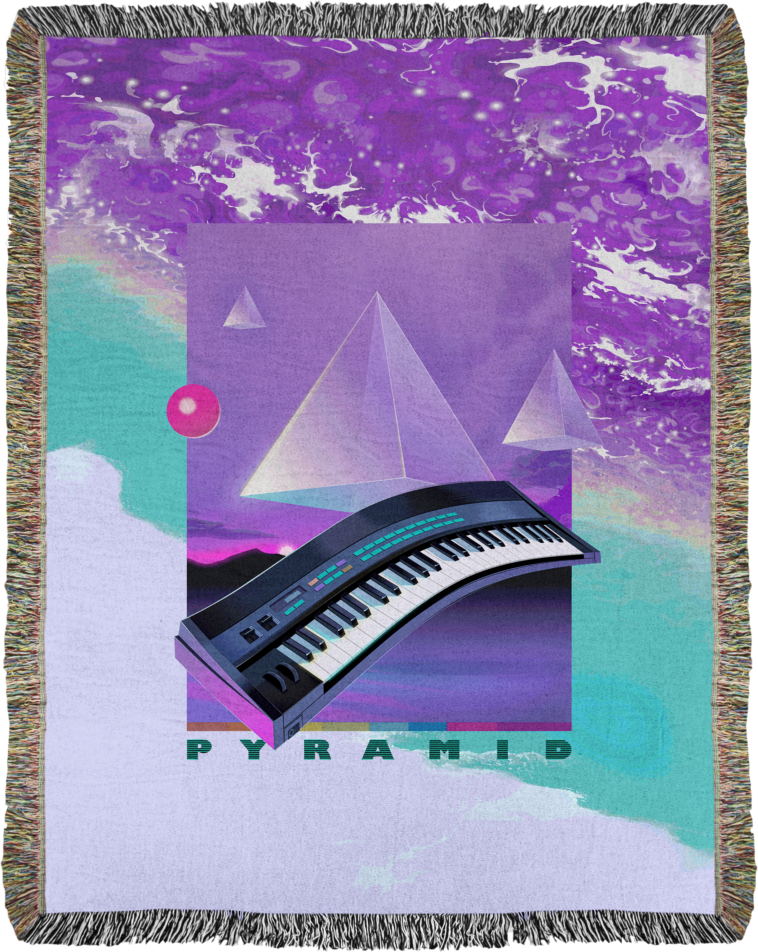 Frequency Modulation Woven Blanket