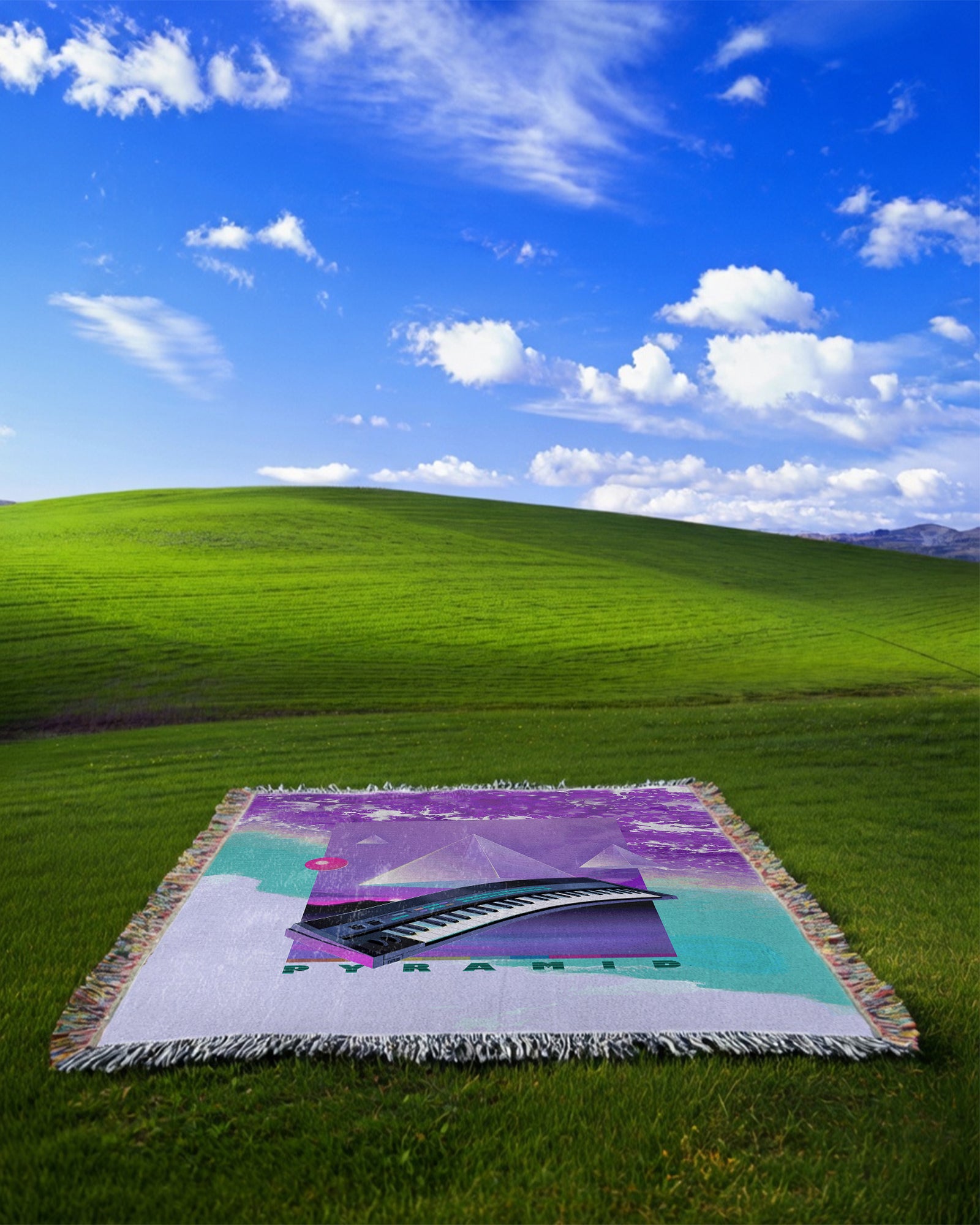 Frequency Modulation Woven Blanket
