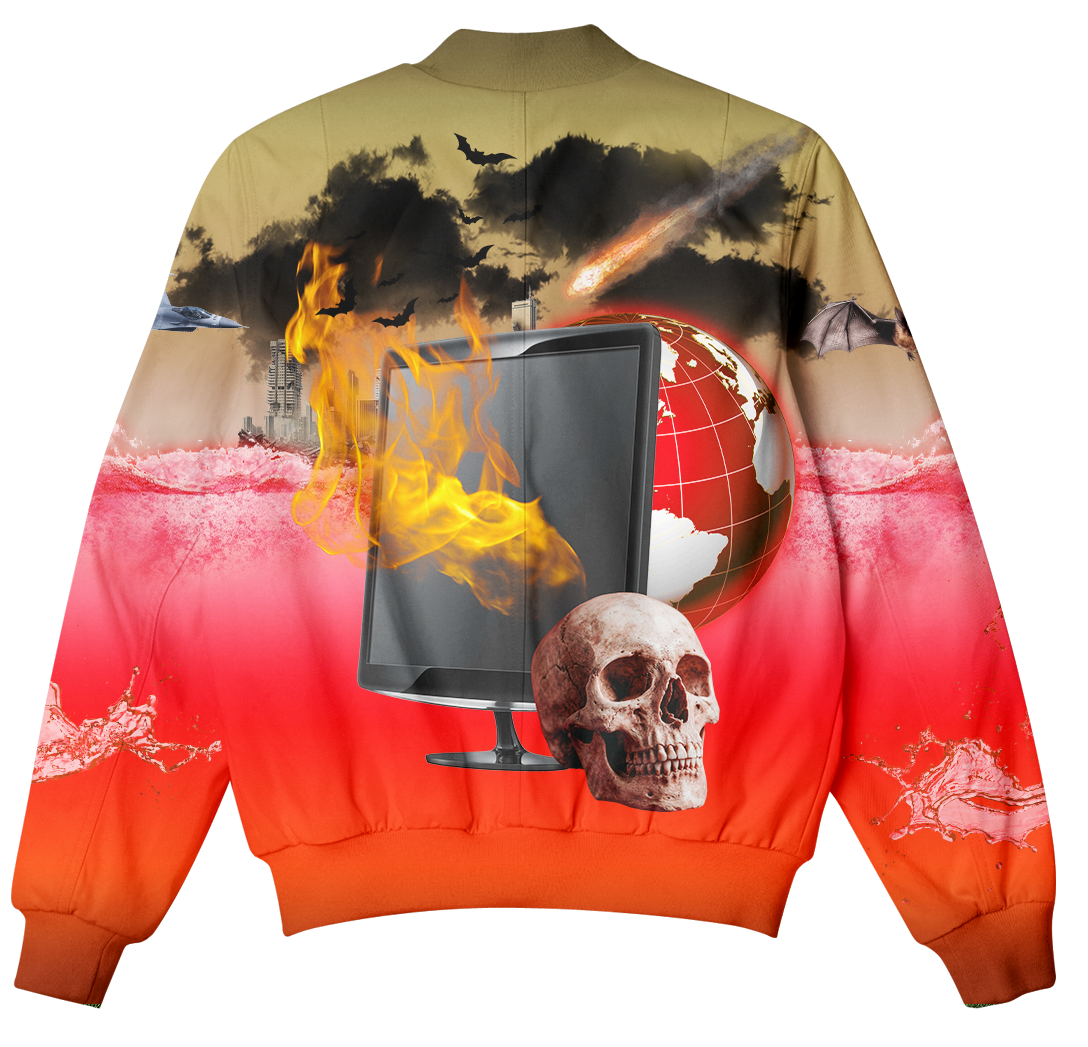 Frutiger Evil Bomber Jacket