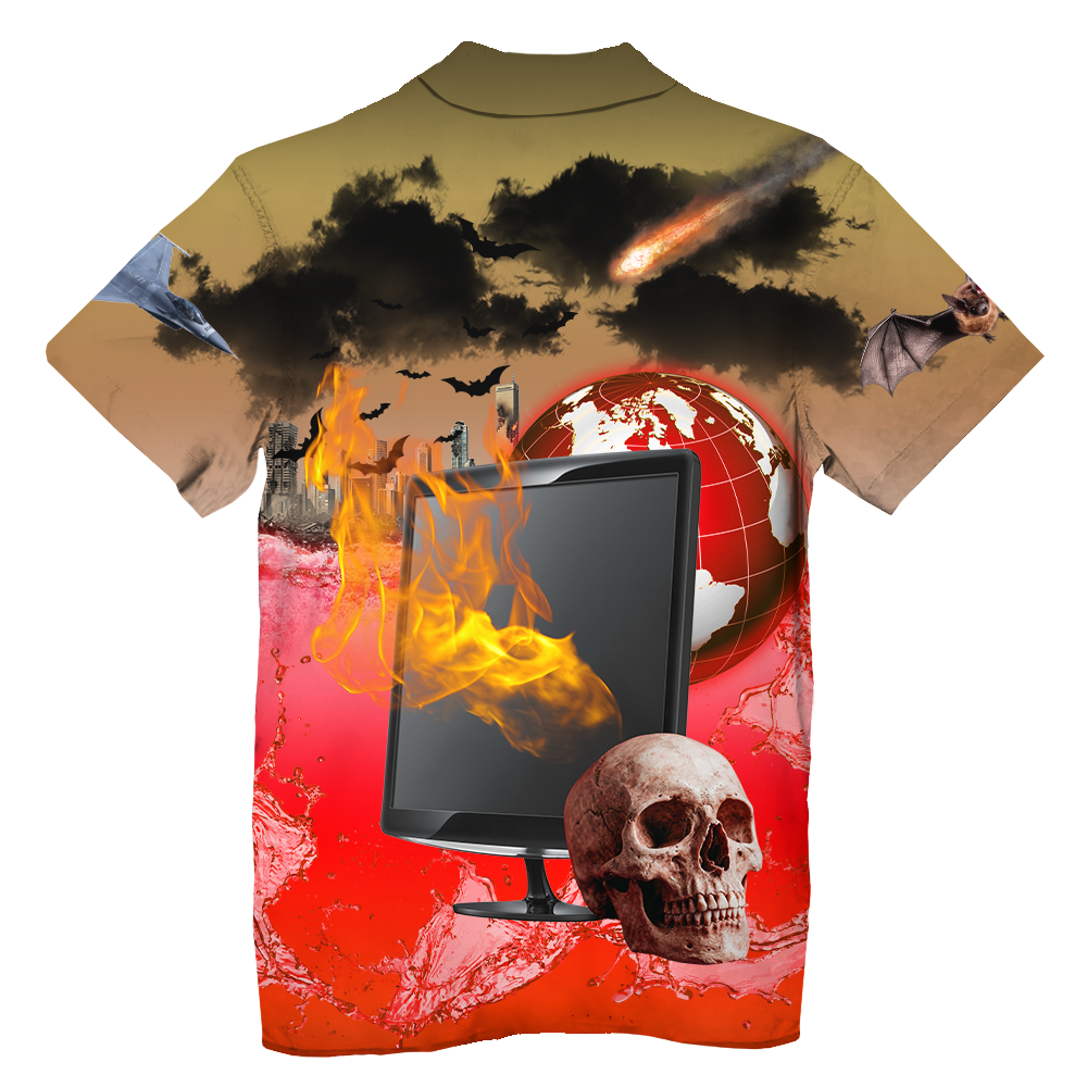 Frutiger Evil Hawaiian Shirt