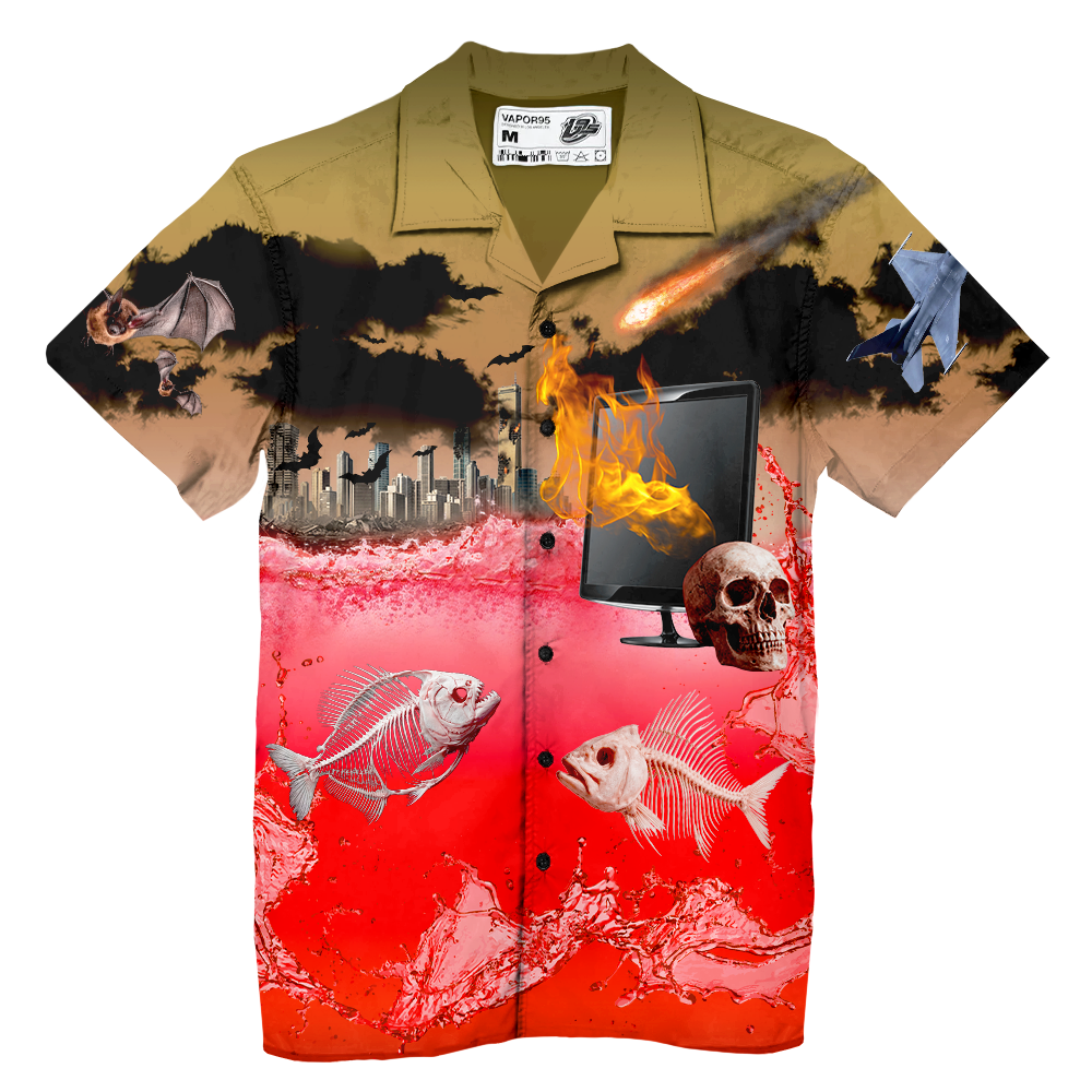 Frutiger Evil Hawaiian Shirt