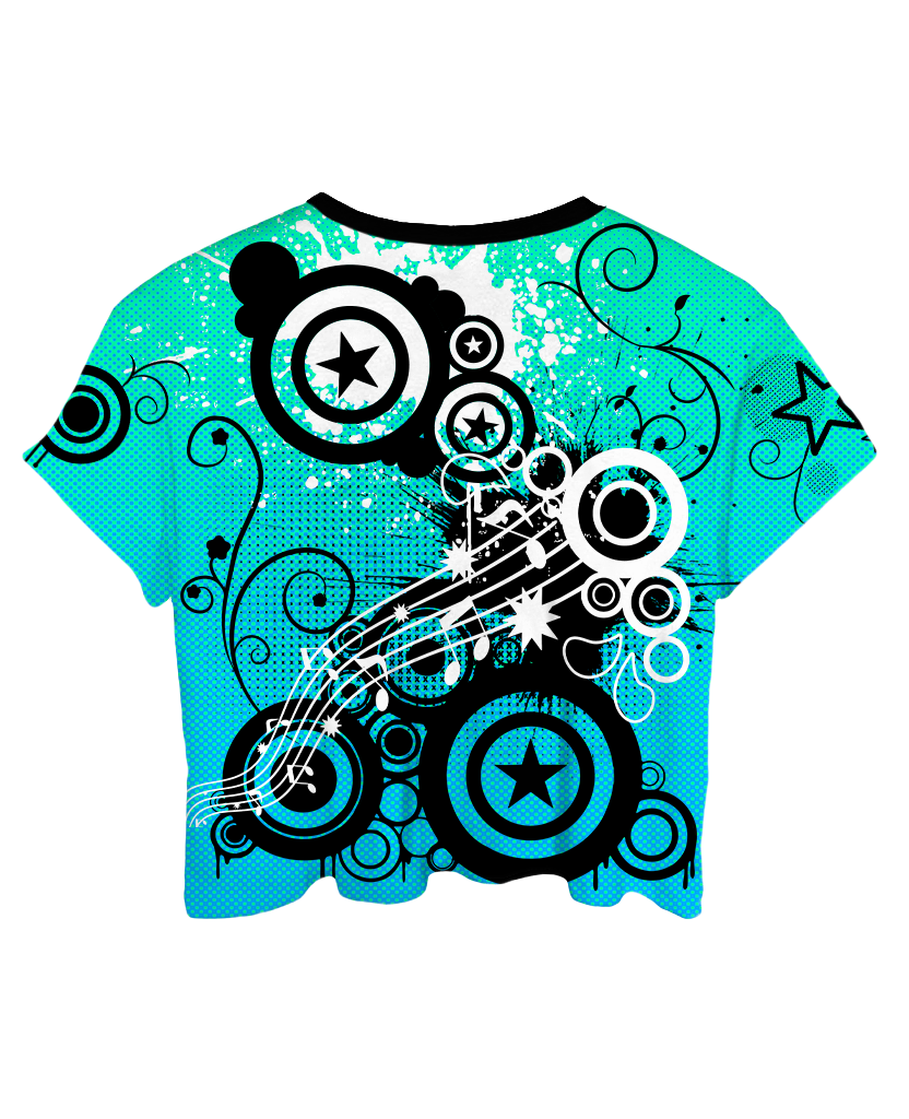 Frutiger Vector Crop Top