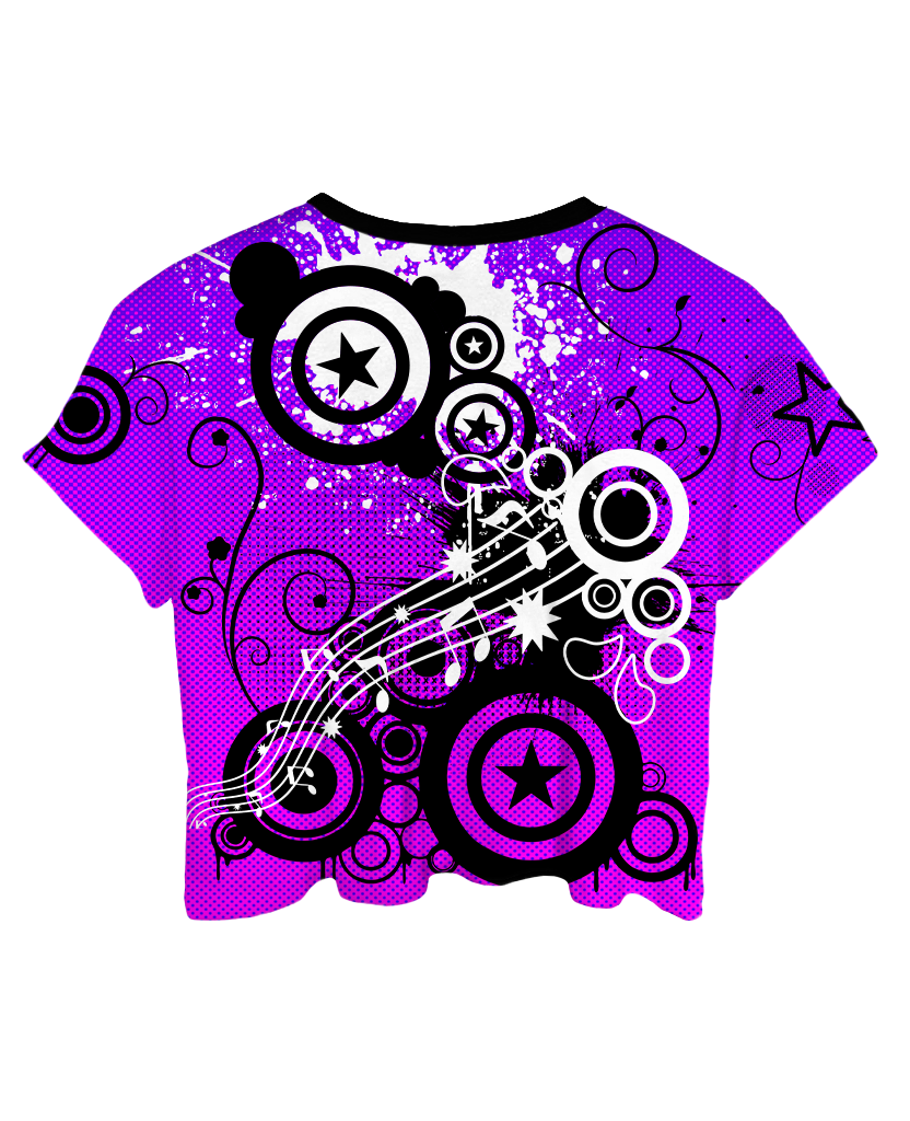 Frutiger Vector Crop Top