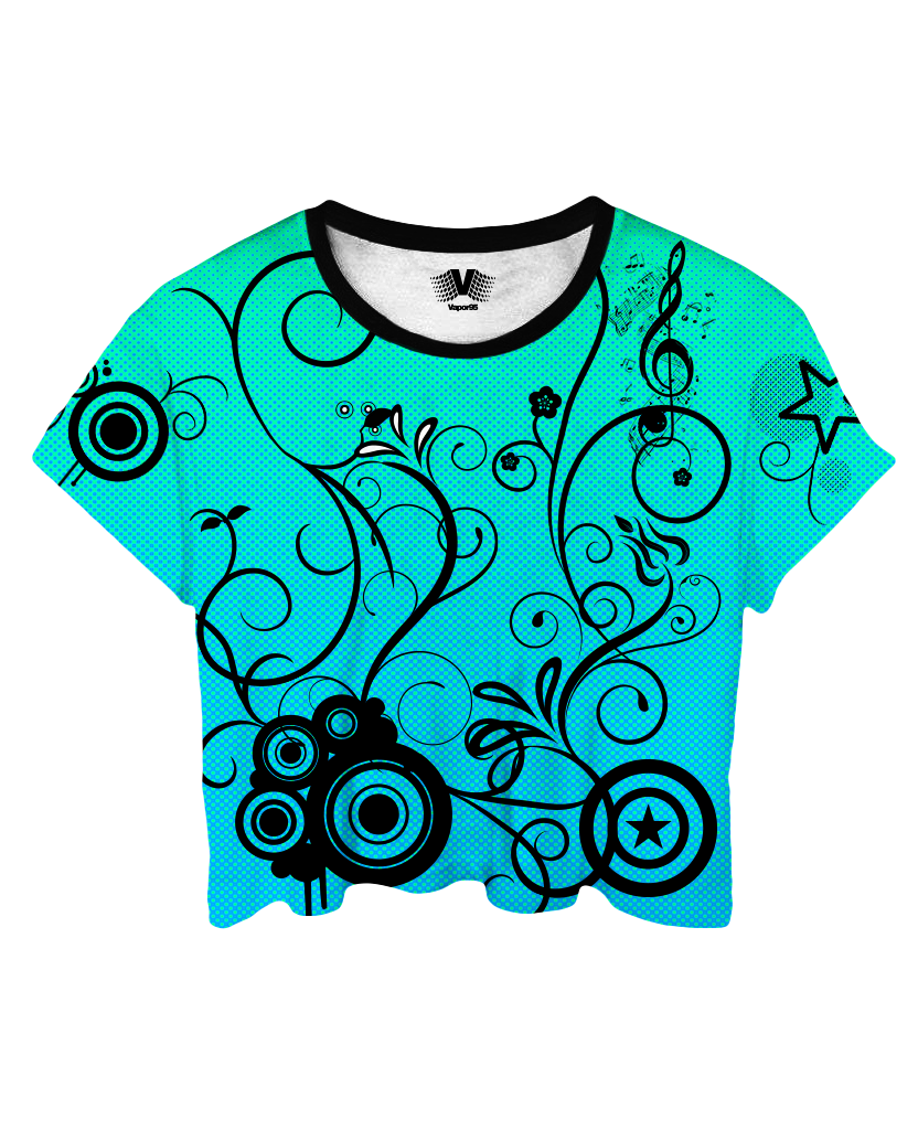 Frutiger Vector Crop Top