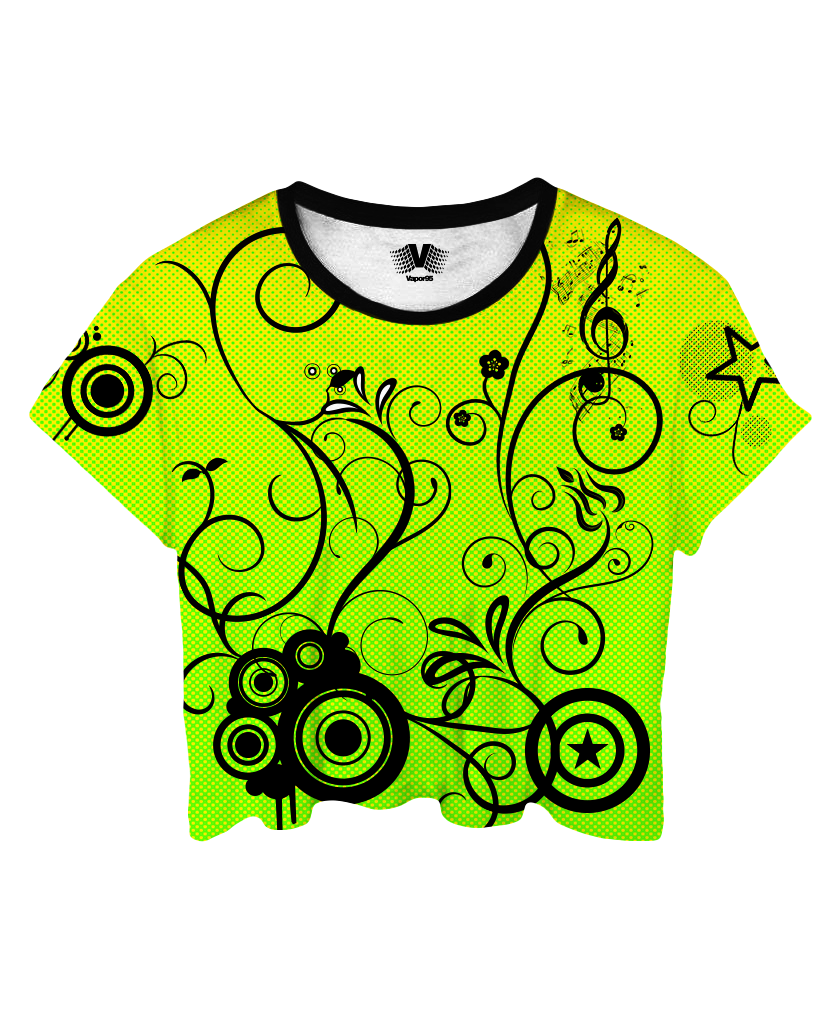 Frutiger Vector Crop Top