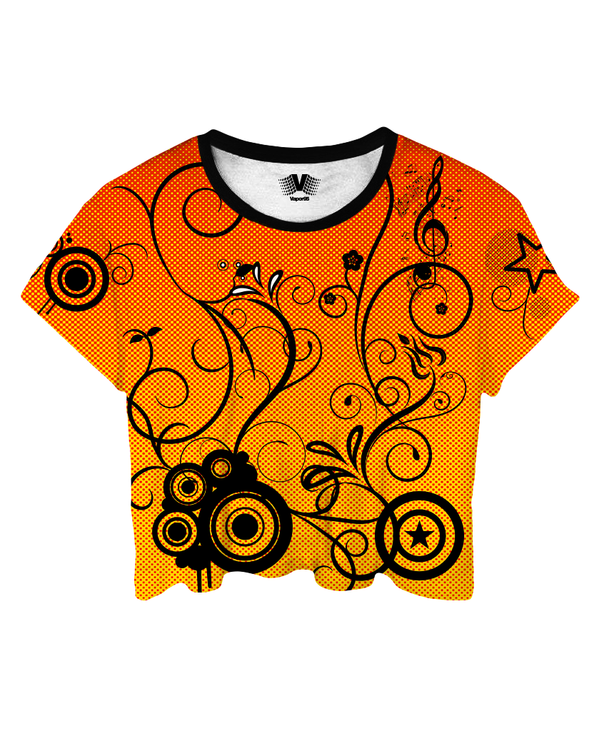 Frutiger Vector Crop Top