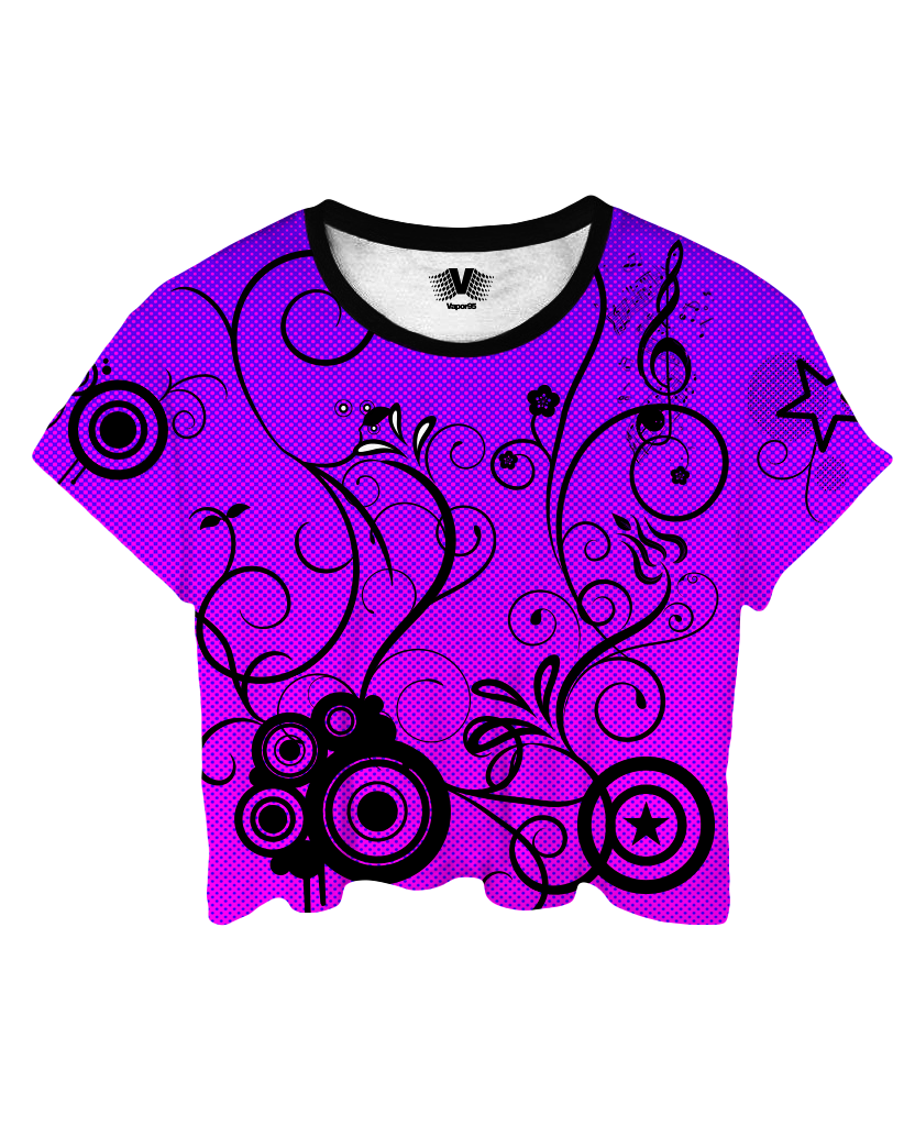 Frutiger Vector Crop Top