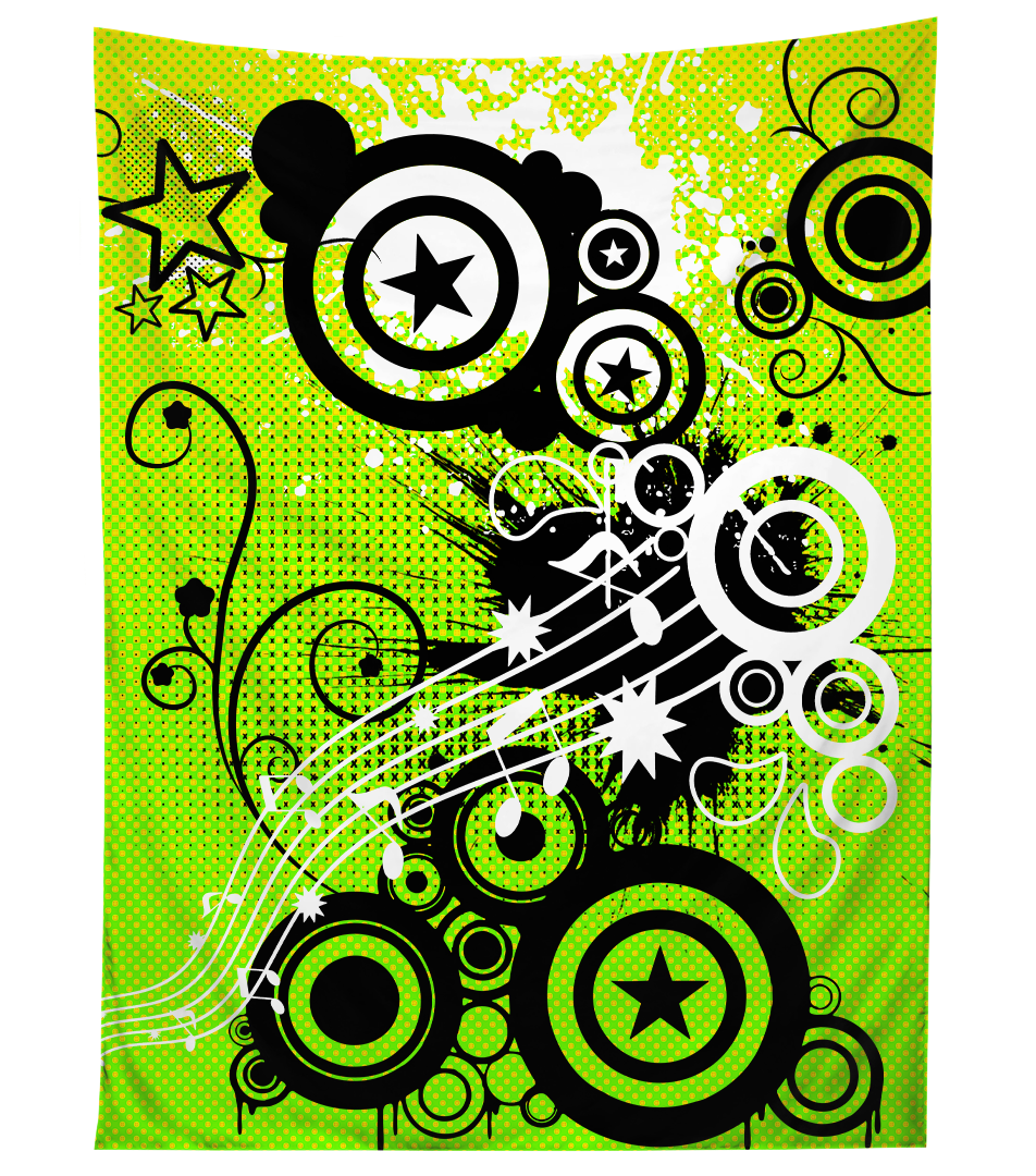 Frutiger Vector Tapestry