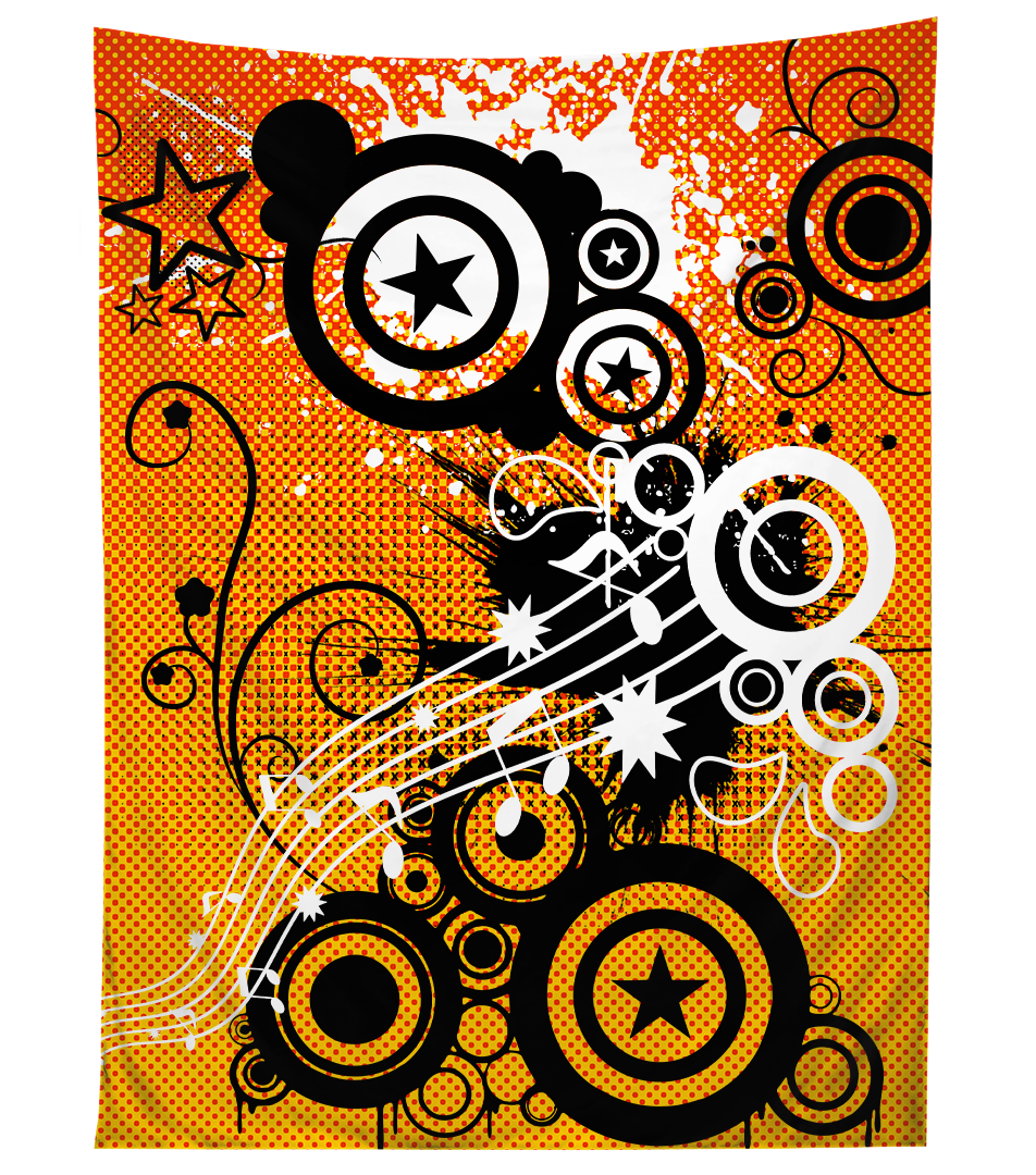 Frutiger Vector Tapestry