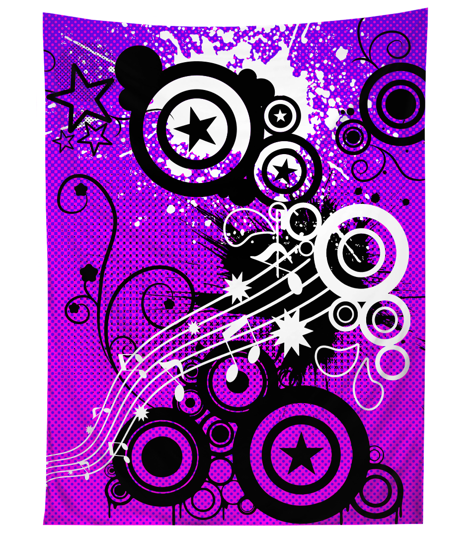 Frutiger Vector Tapestry