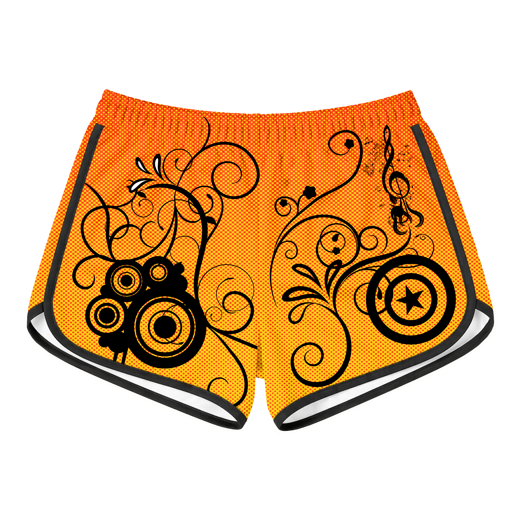Frutiger Vector Retro Shorts