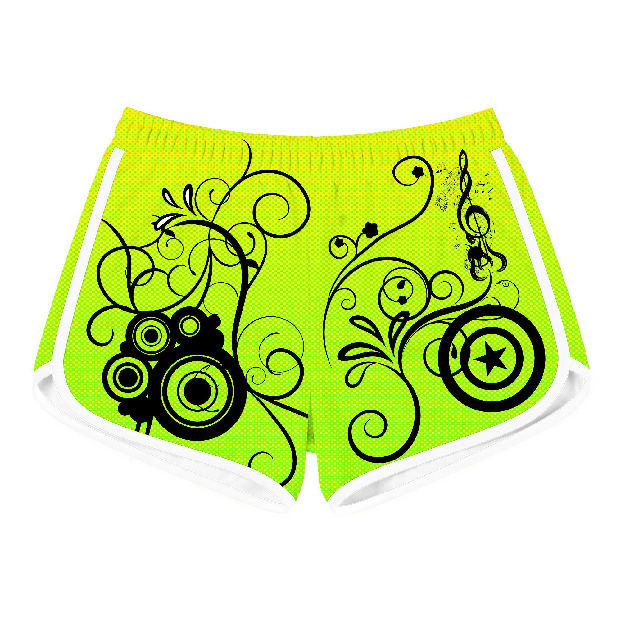 Frutiger Vector Retro Shorts