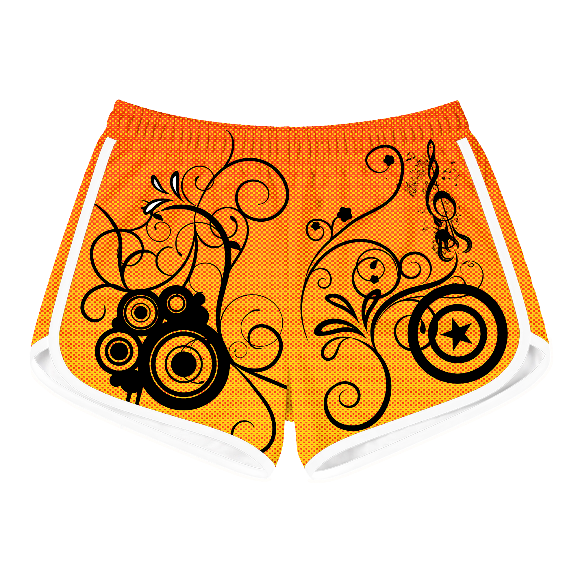 Frutiger Vector Retro Shorts