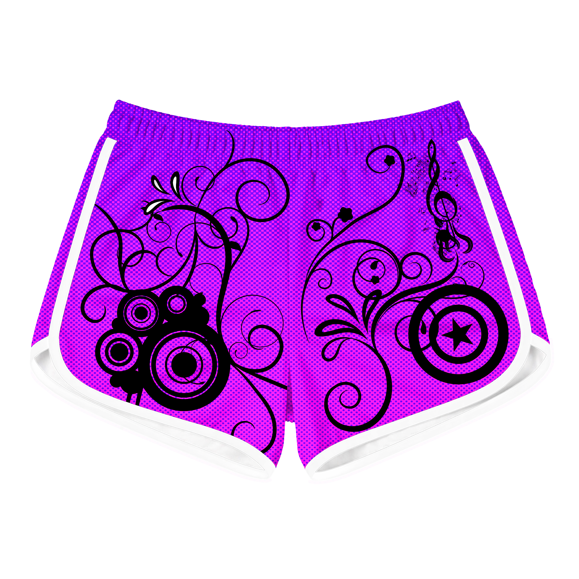 Frutiger Vector Retro Shorts