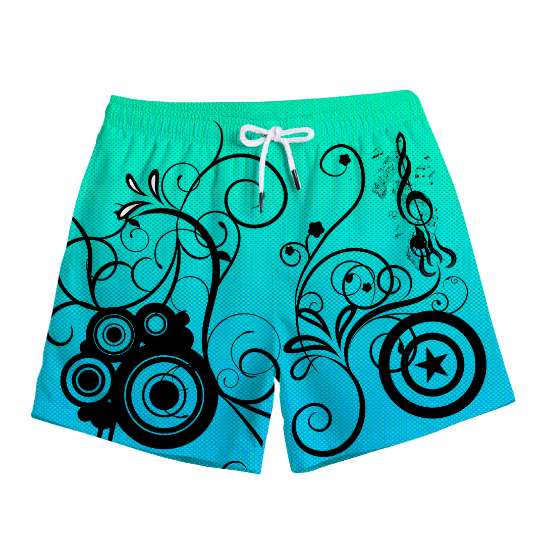 Frutiger Vector Swim Trunks