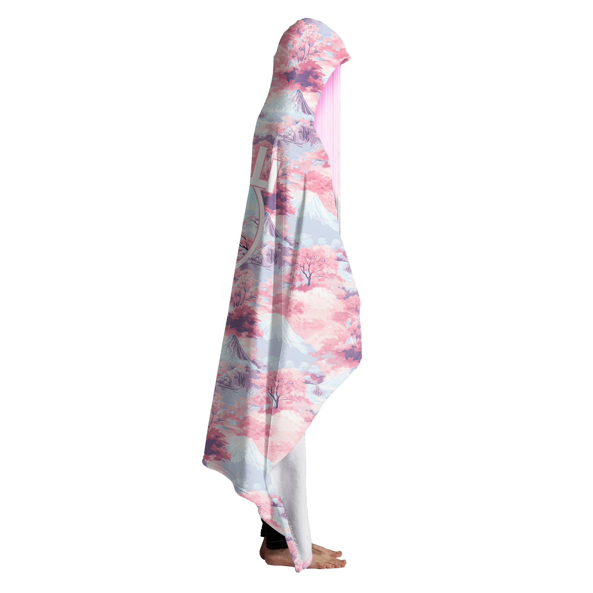 Fujisan Hooded Blanket