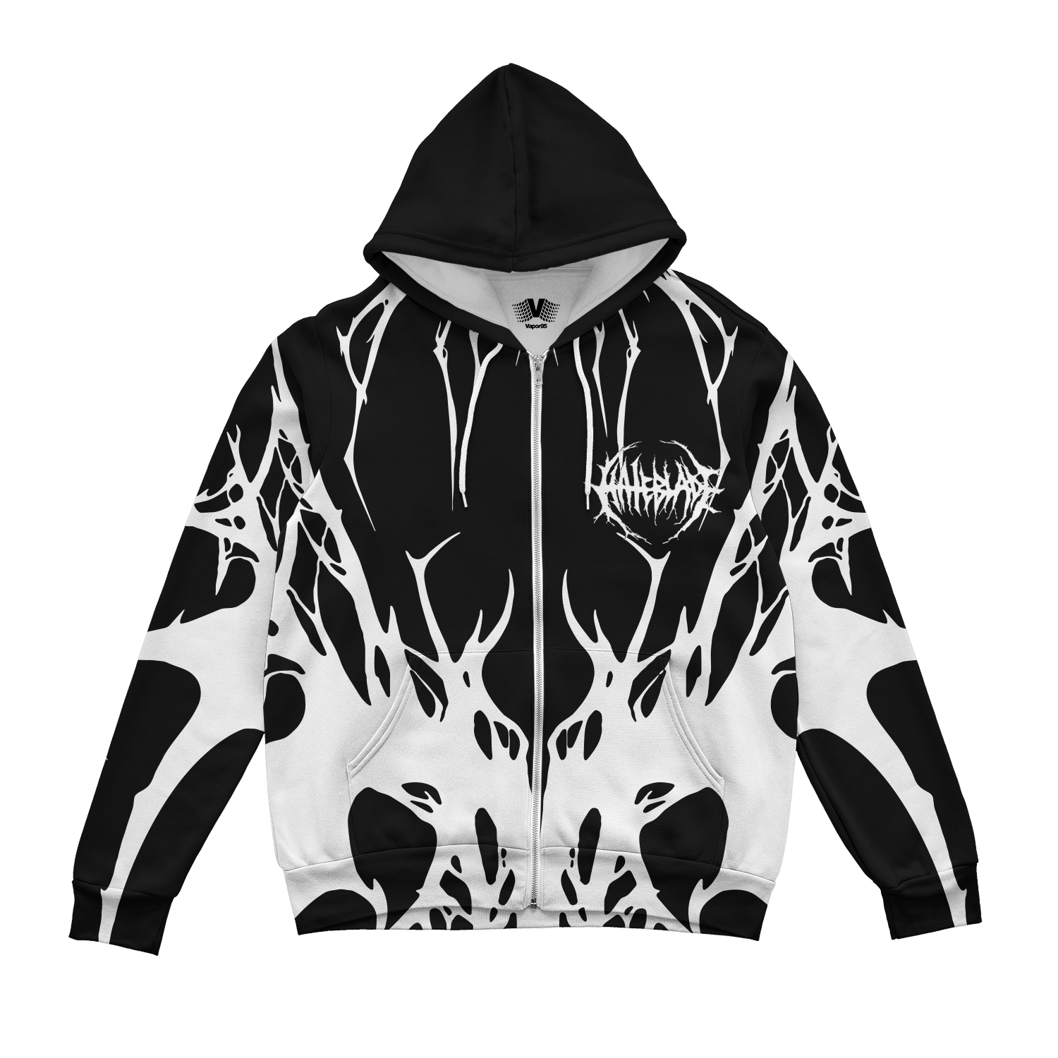 Hardcore Zip Up Hoodie